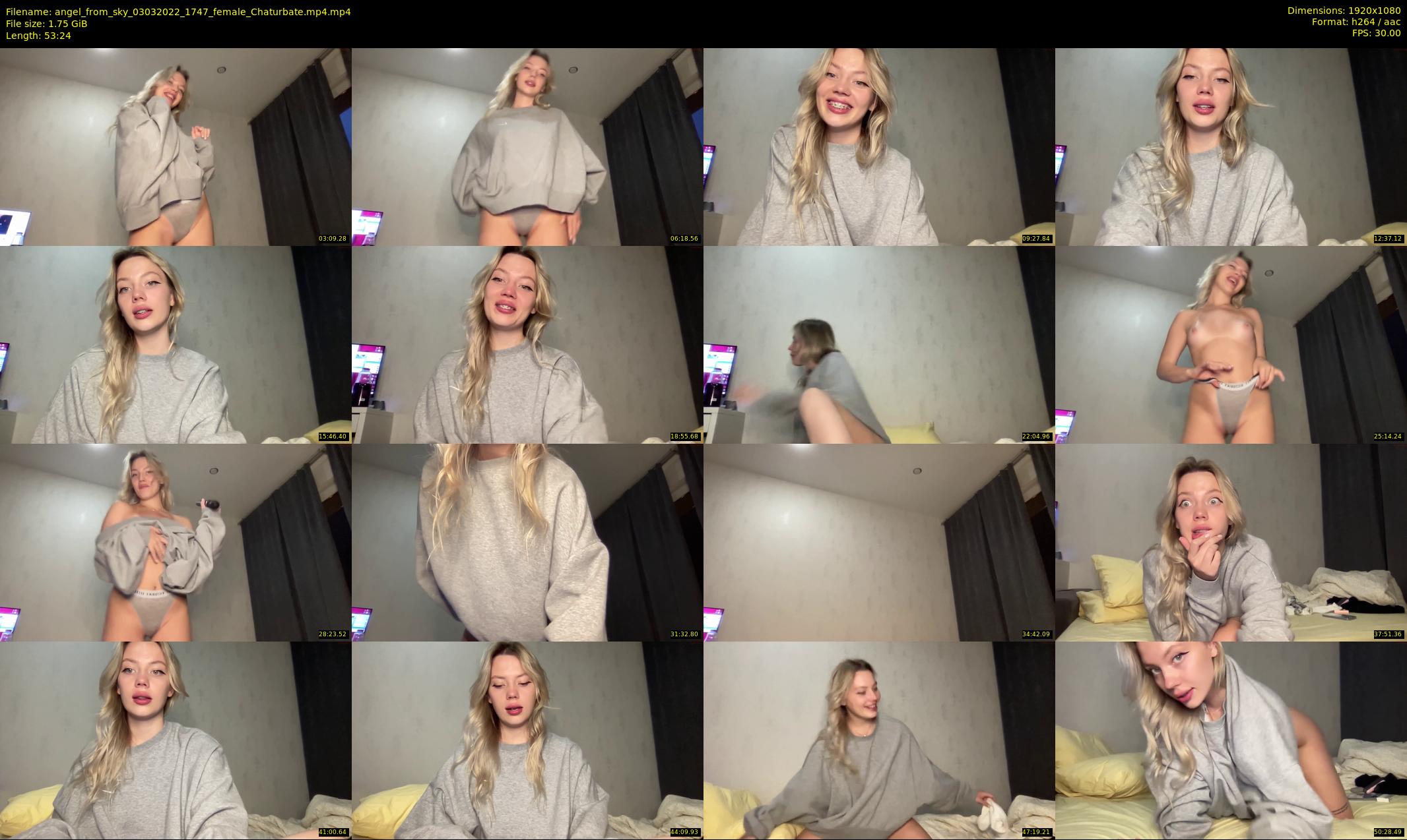 angel_from_sky — 54 minute Chaturbate female cam show recording, 1080p, Mar 3, 2022