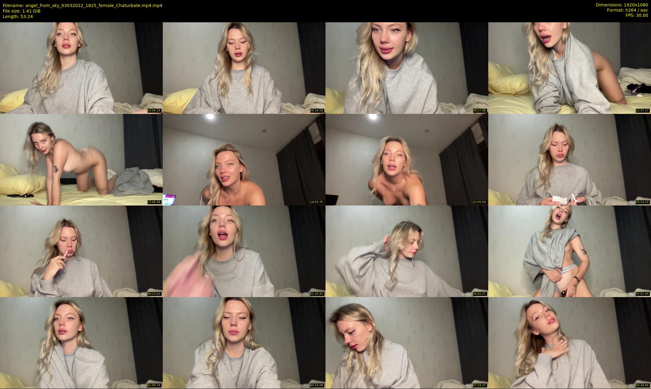 angel_from_sky — 54 minute Chaturbate female cam show recording, 1080p, Mar 3, 2022