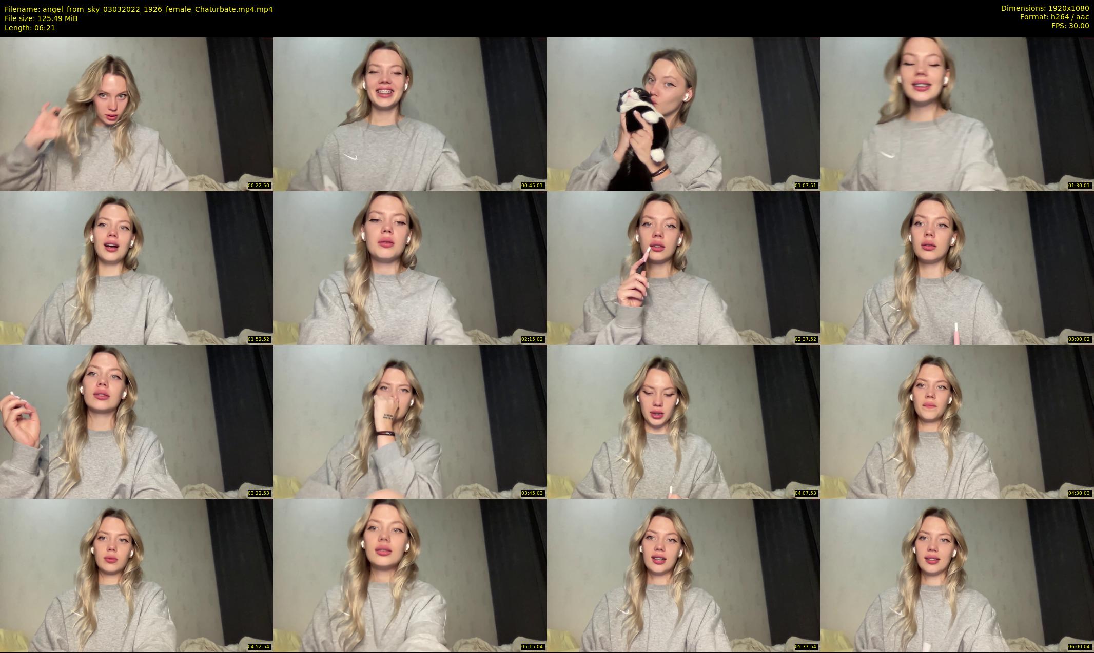 angel_from_sky — 7 minute Chaturbate female cam show recording, 1080p, Mar 3, 2022