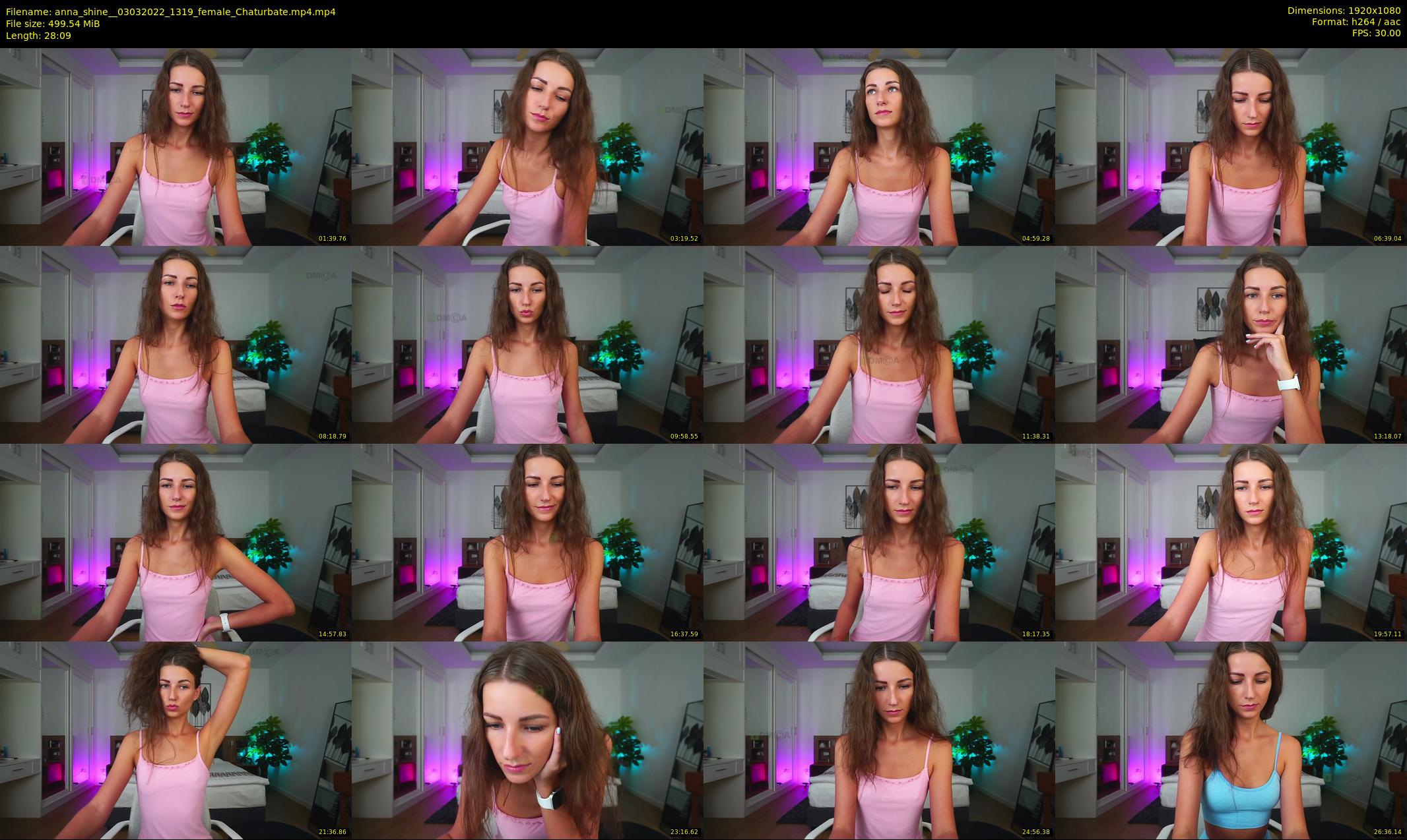 anna_shine_ — 29 minute Chaturbate female cam show recording, 1080p, Mar 3, 2022