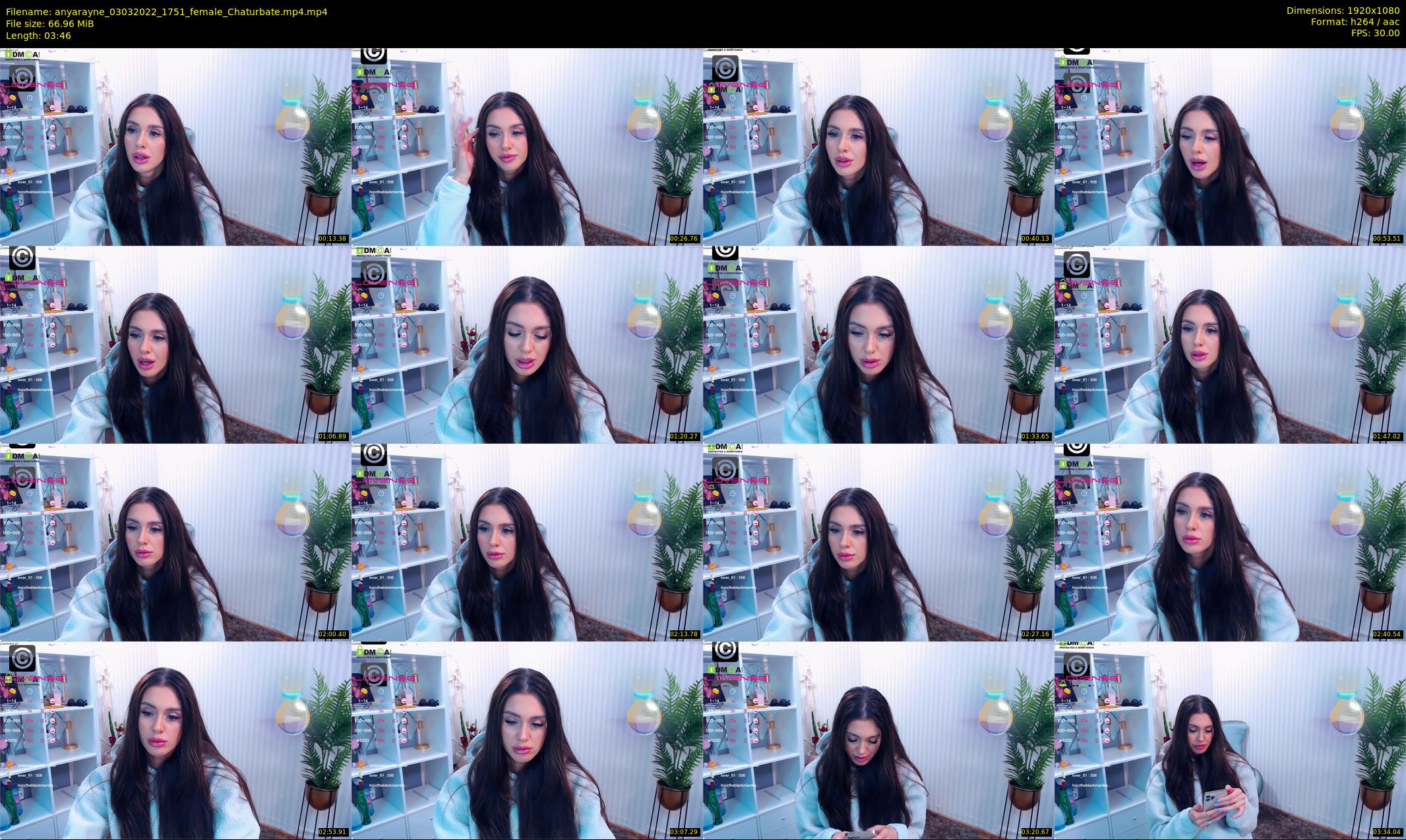 anyarayne — 4 minute Chaturbate female cam show recording, 1080p, Mar 3, 2022
