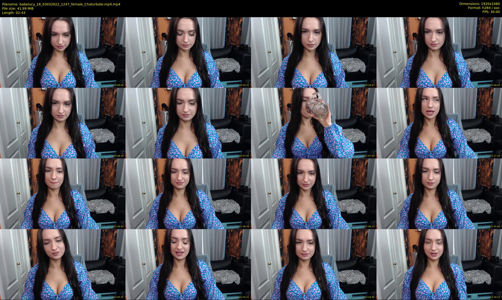 babelucy_18 — 3 minute Chaturbate female cam show recording, 1080p, Mar 3, 2022