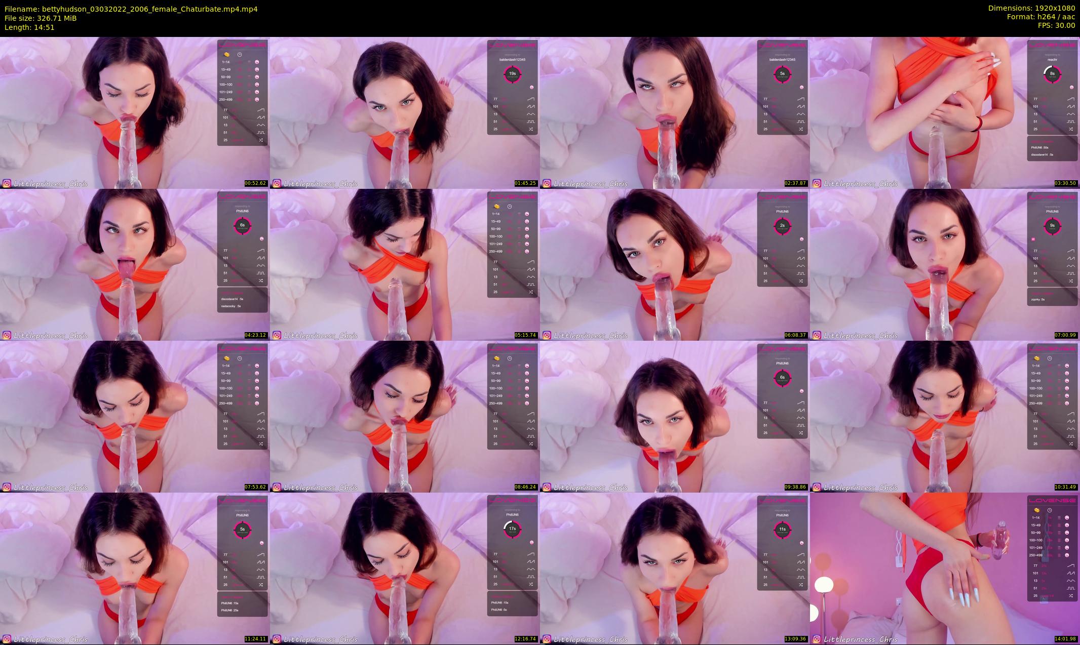 bettyhudson — 15 minute Chaturbate female cam show recording, 1080p, Mar 3, 2022