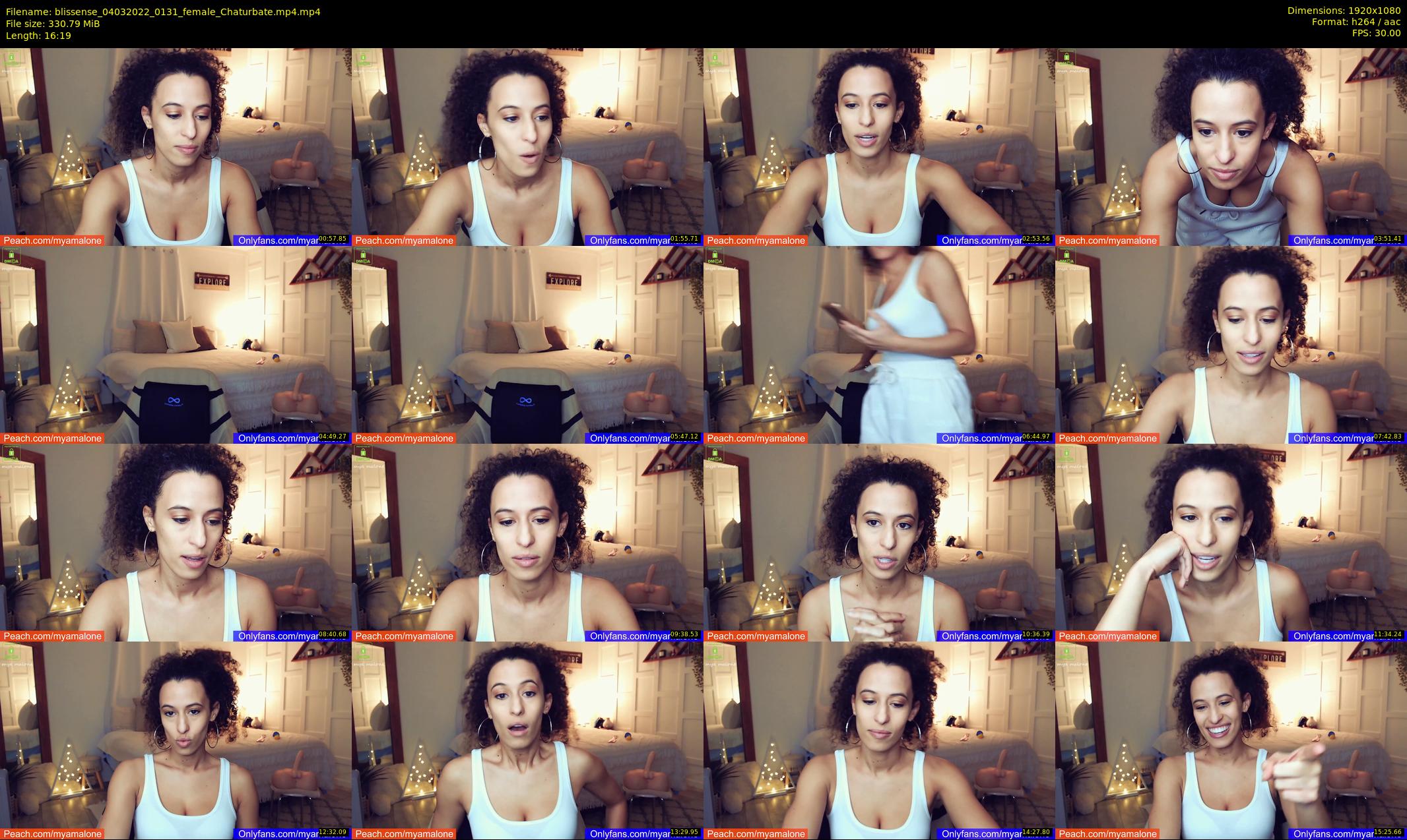 blissense — 17 minute Chaturbate female cam show recording, 1080p, Mar 4, 2022