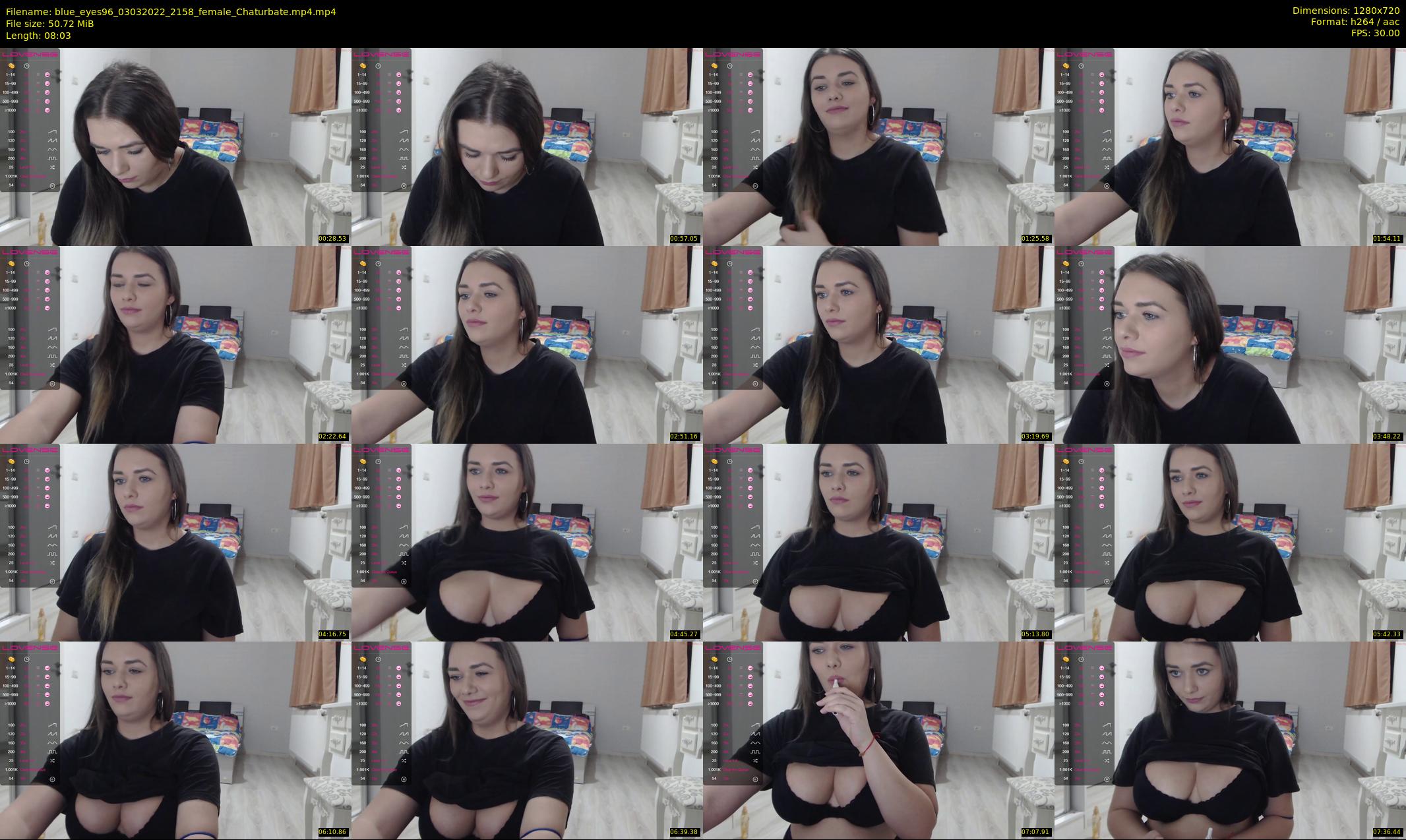 blue_eyes96 — 9 minute Chaturbate female cam show recording, 720p, Mar 3, 2022
