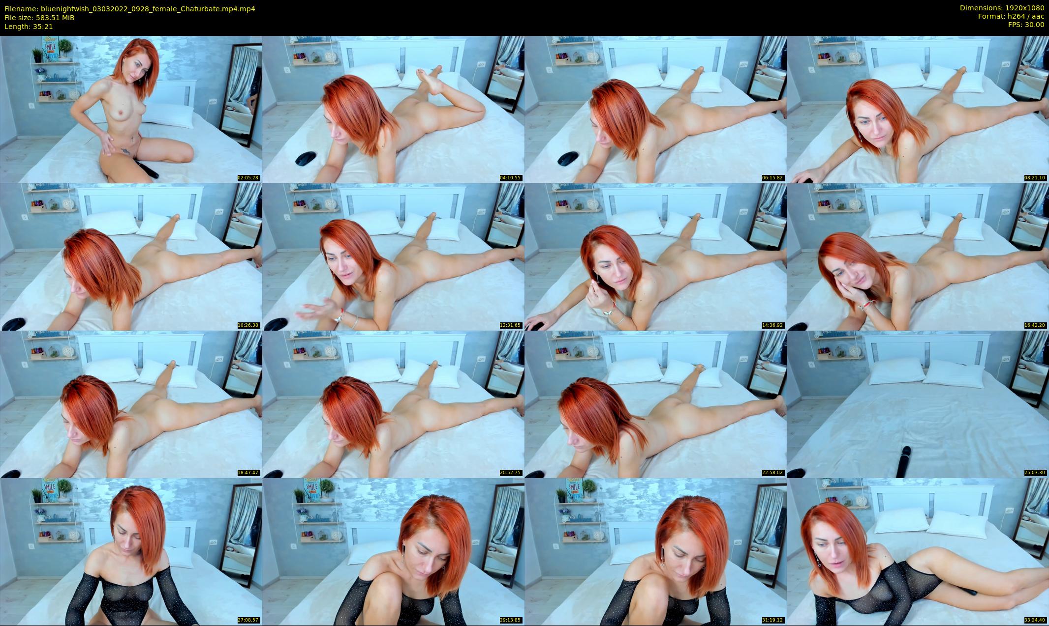 bluenightwish — 36 minute Chaturbate female cam show recording, 1080p, Mar 3, 2022