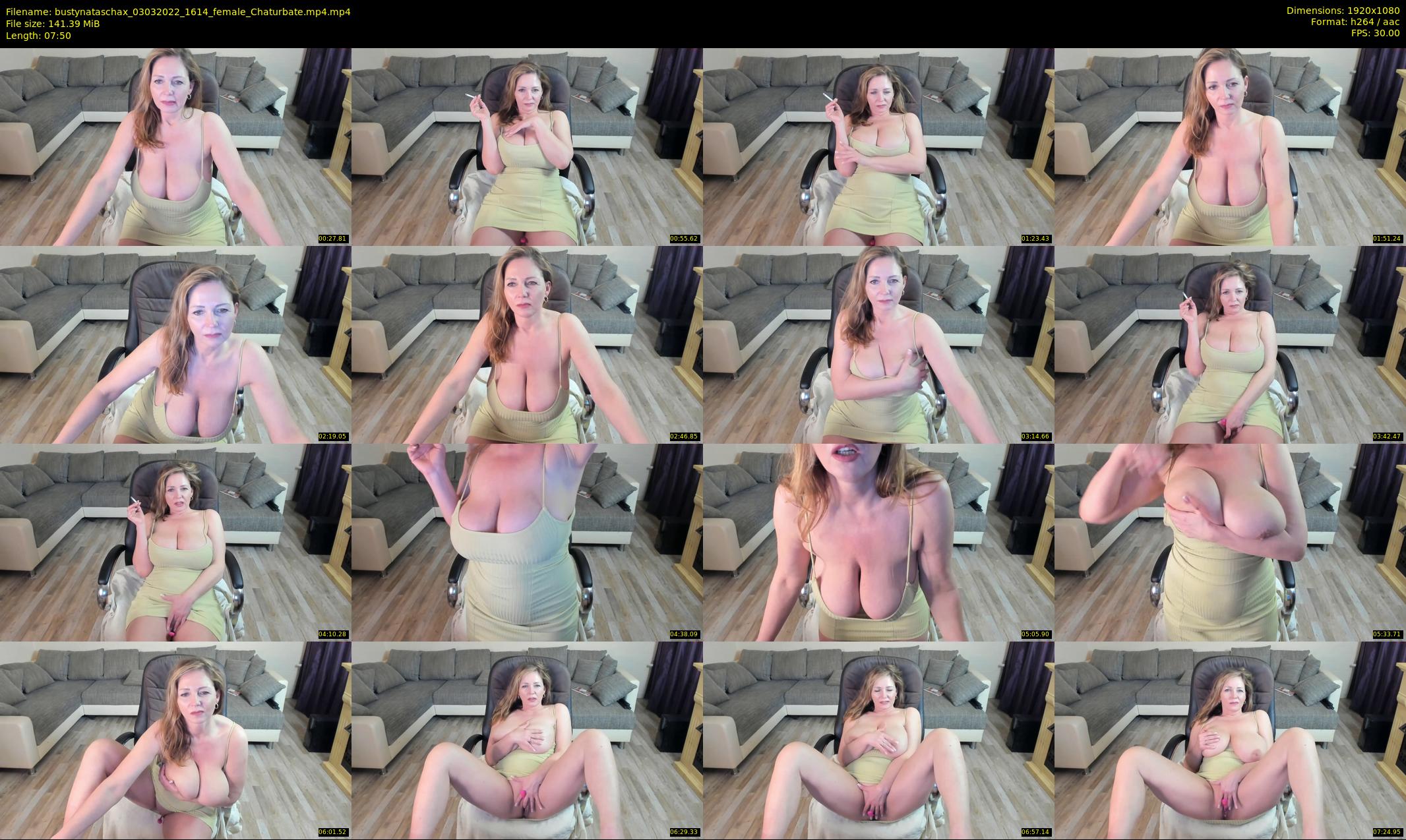 bustynataschax — 8 minute Chaturbate female cam show recording, 1080p, Mar 3, 2022