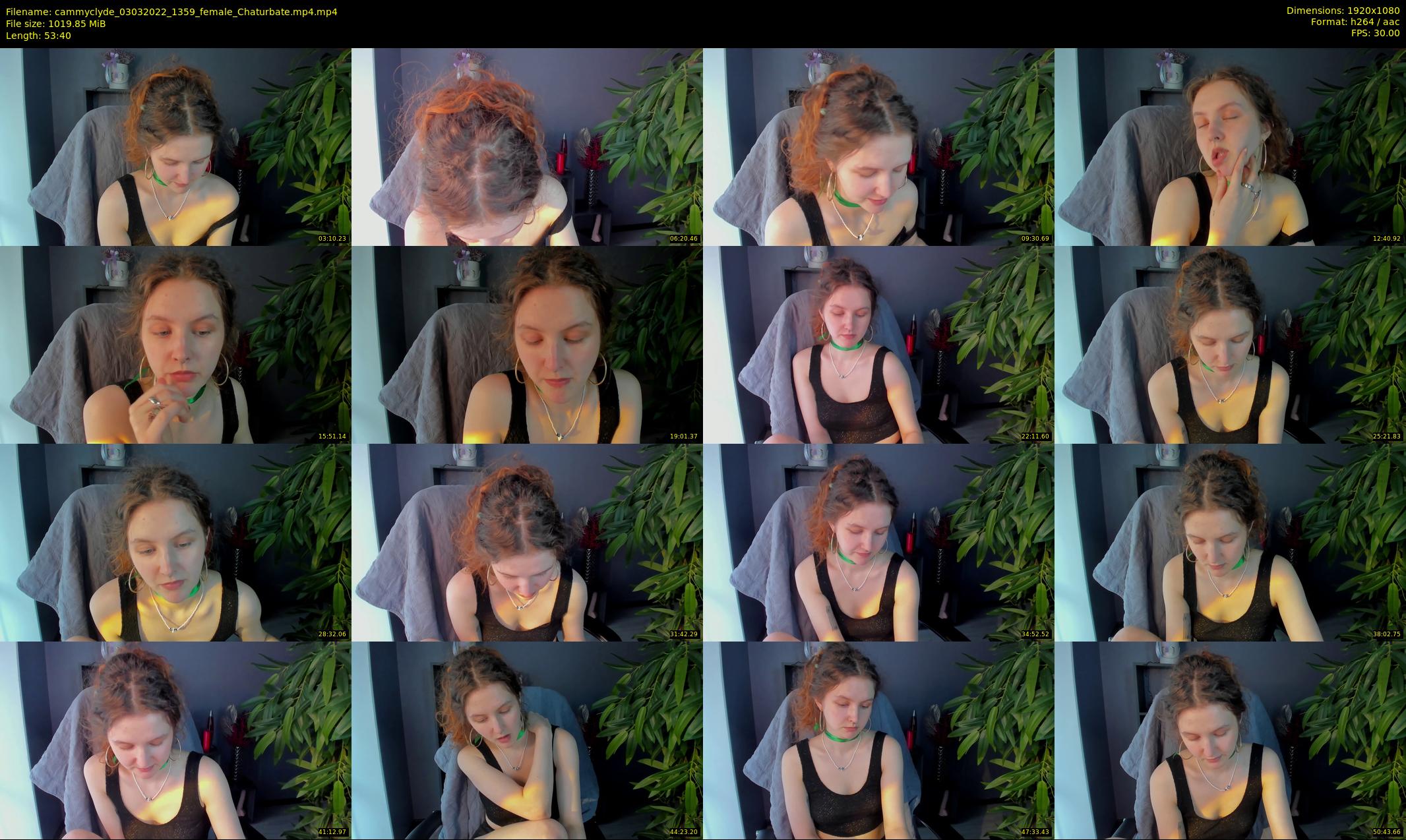 cammyclyde — 54 minute Chaturbate female cam show recording, 1080p, Mar 3, 2022