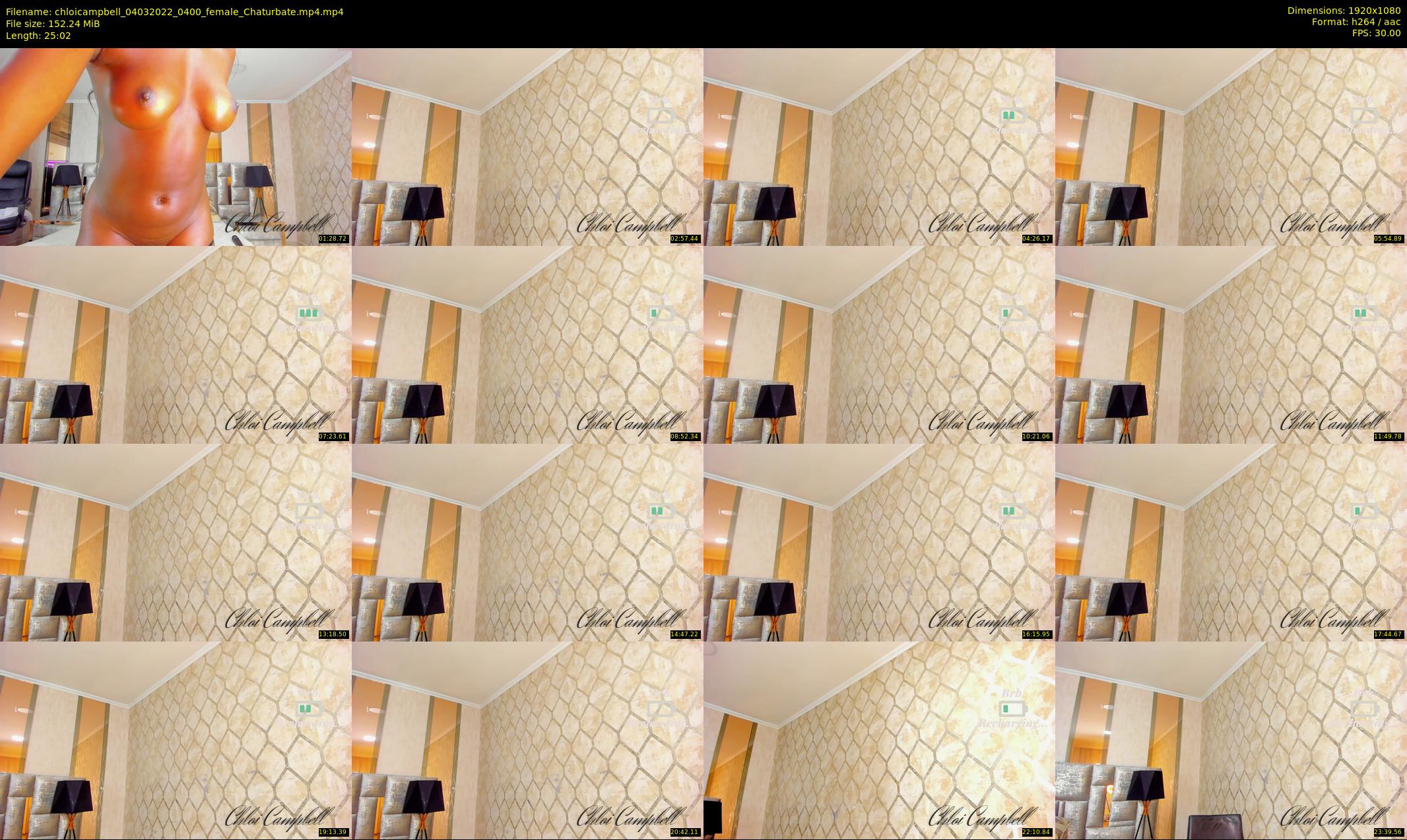 chloicampbell — 26 minute Chaturbate female cam show recording, 1080p, Mar 4, 2022
