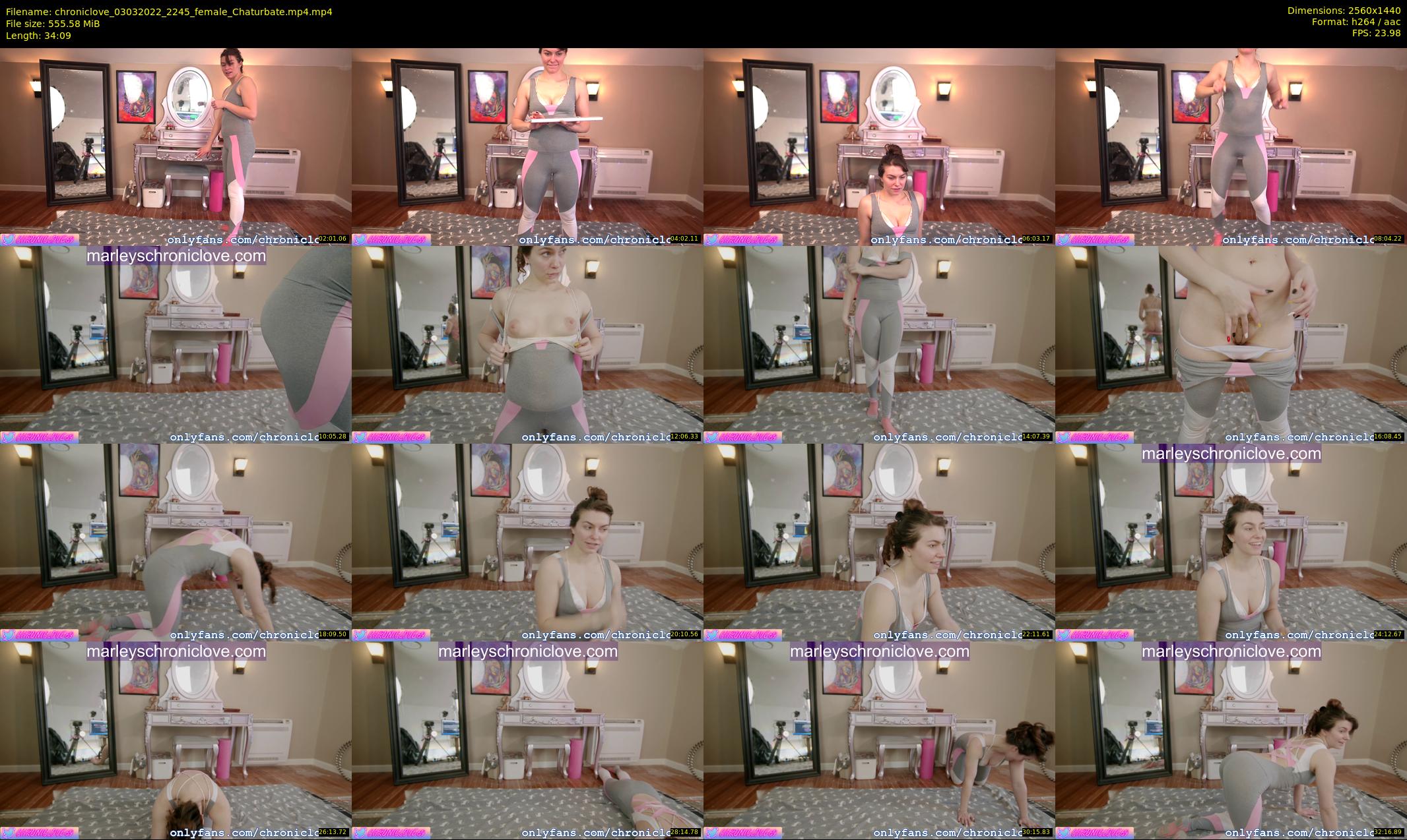chroniclove — 35 minute Chaturbate female cam show recording, 1080p, Mar 3, 2022