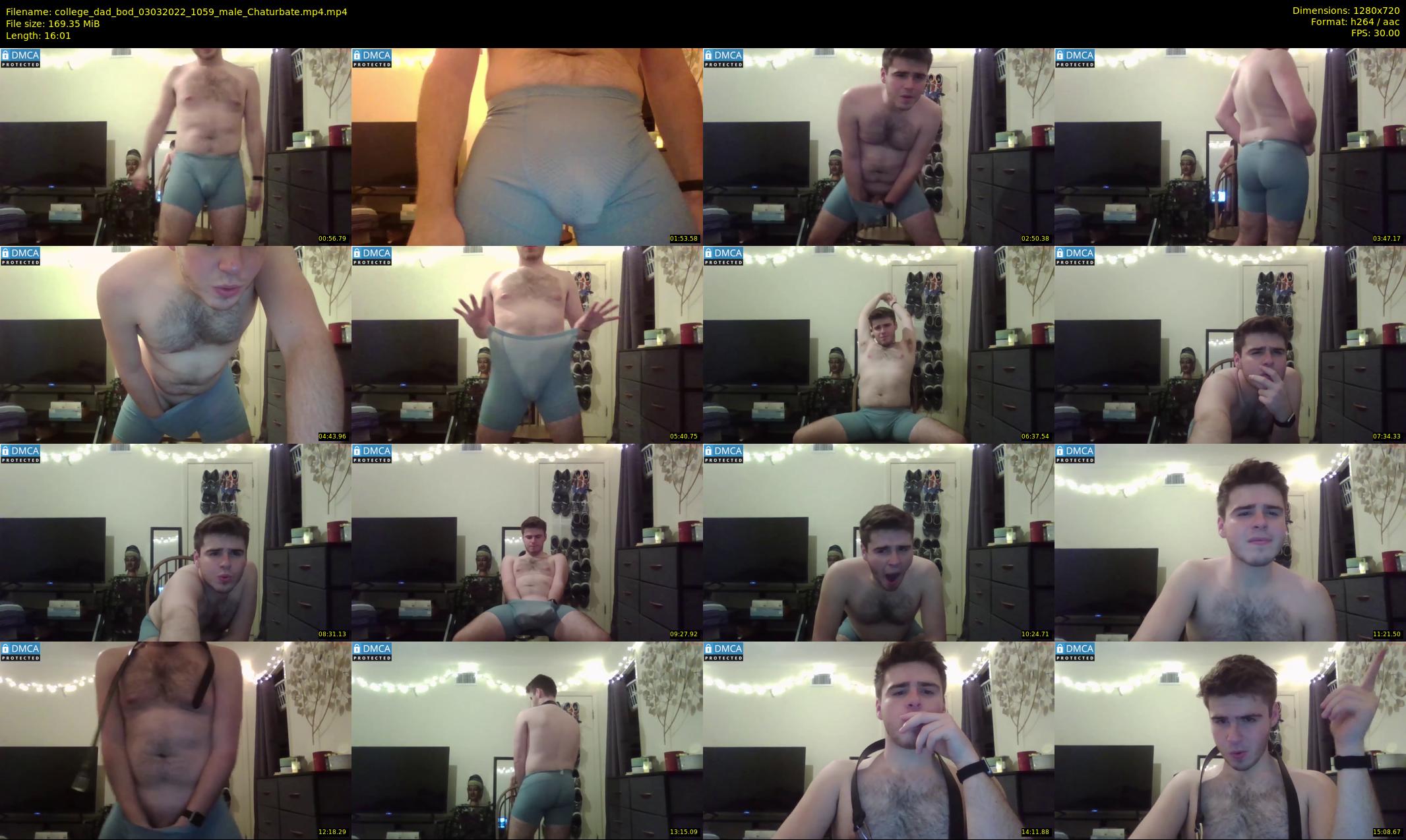 college_dad_bod — 17 minute Chaturbate male cam show recording, 720p, Mar 3, 2022