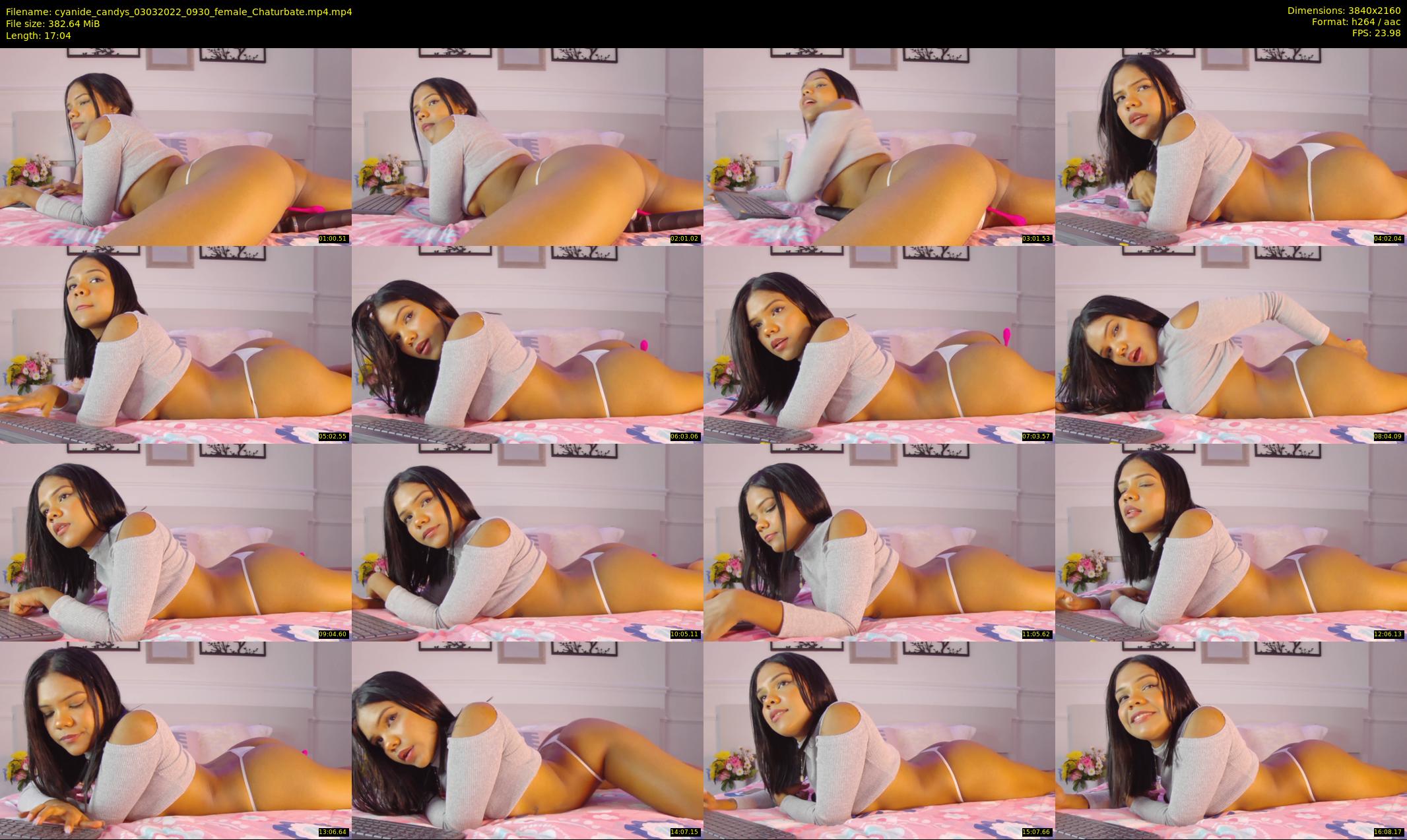 cyanide_candys — 18 minute Chaturbate female cam show recording, 4K, Mar 3, 2022