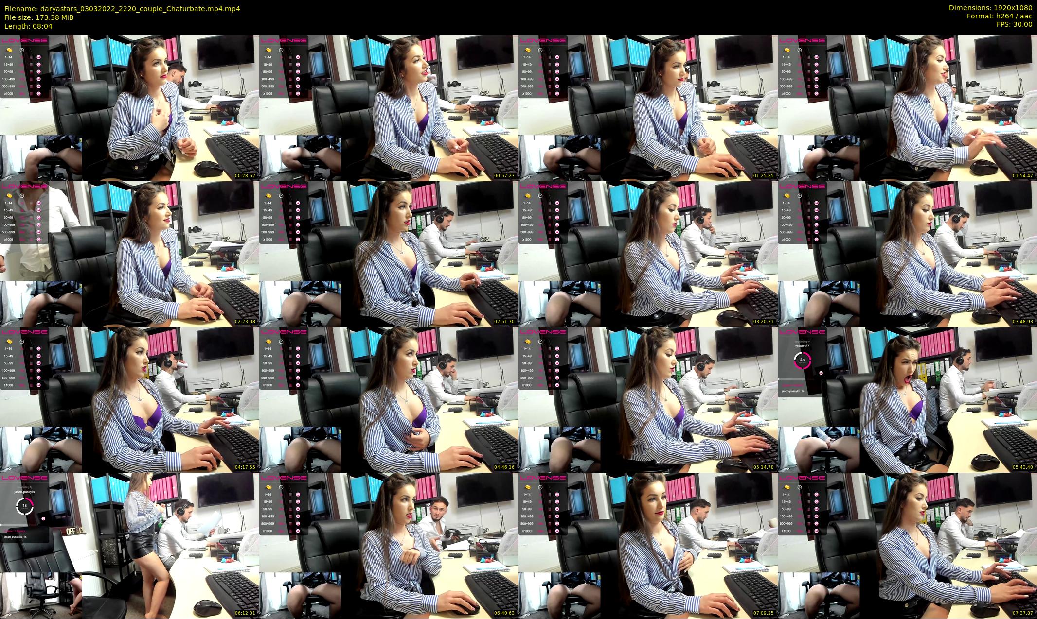 daryastars — 9 minute Chaturbate couple cam show recording, 1080p, Mar 3, 2022