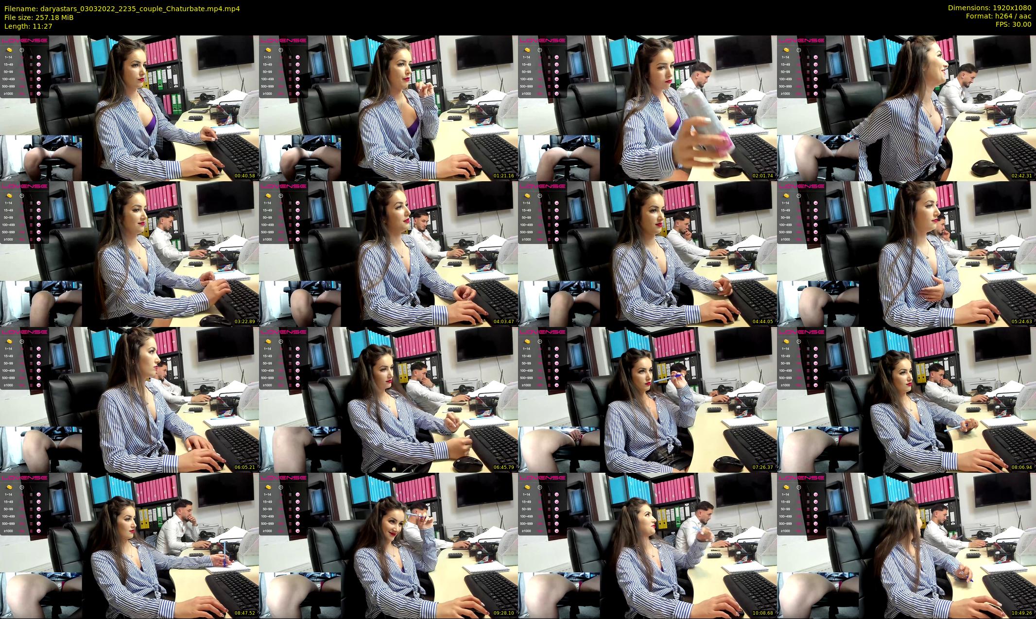 daryastars — 12 minute Chaturbate couple cam show recording, 1080p, Mar 3, 2022