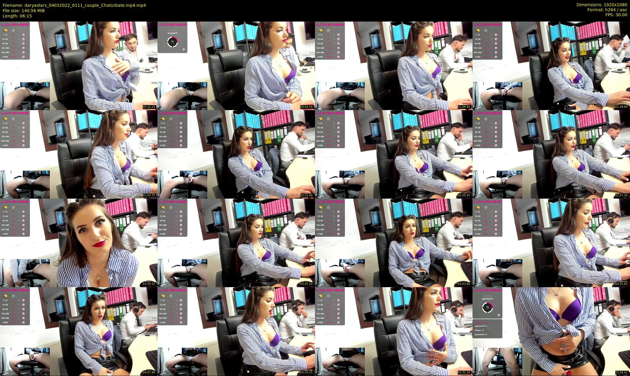 daryastars — 7 minute Chaturbate couple cam show recording, 1080p, Mar 4, 2022