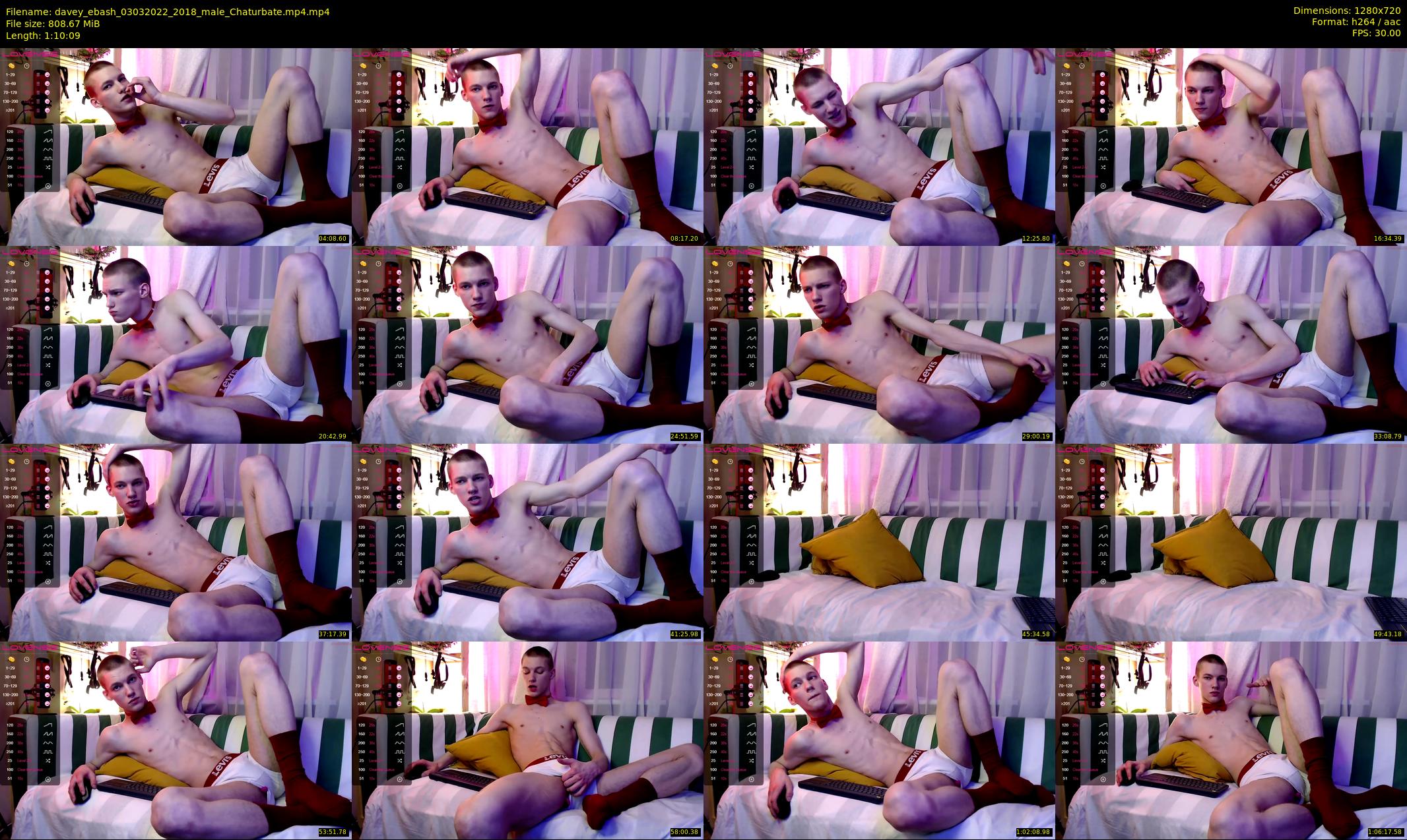 davey_ebash — 71 minute Chaturbate male cam show recording, 720p, Mar 3, 2022