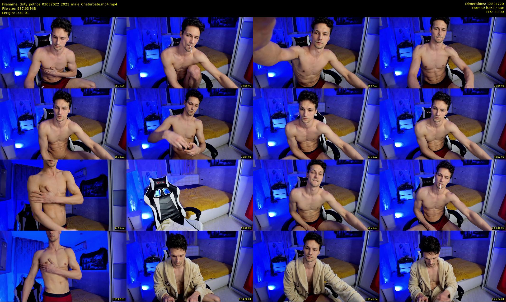 dirty_pothos — 91 minute Chaturbate male cam show recording, 720p, Mar 3, 2022