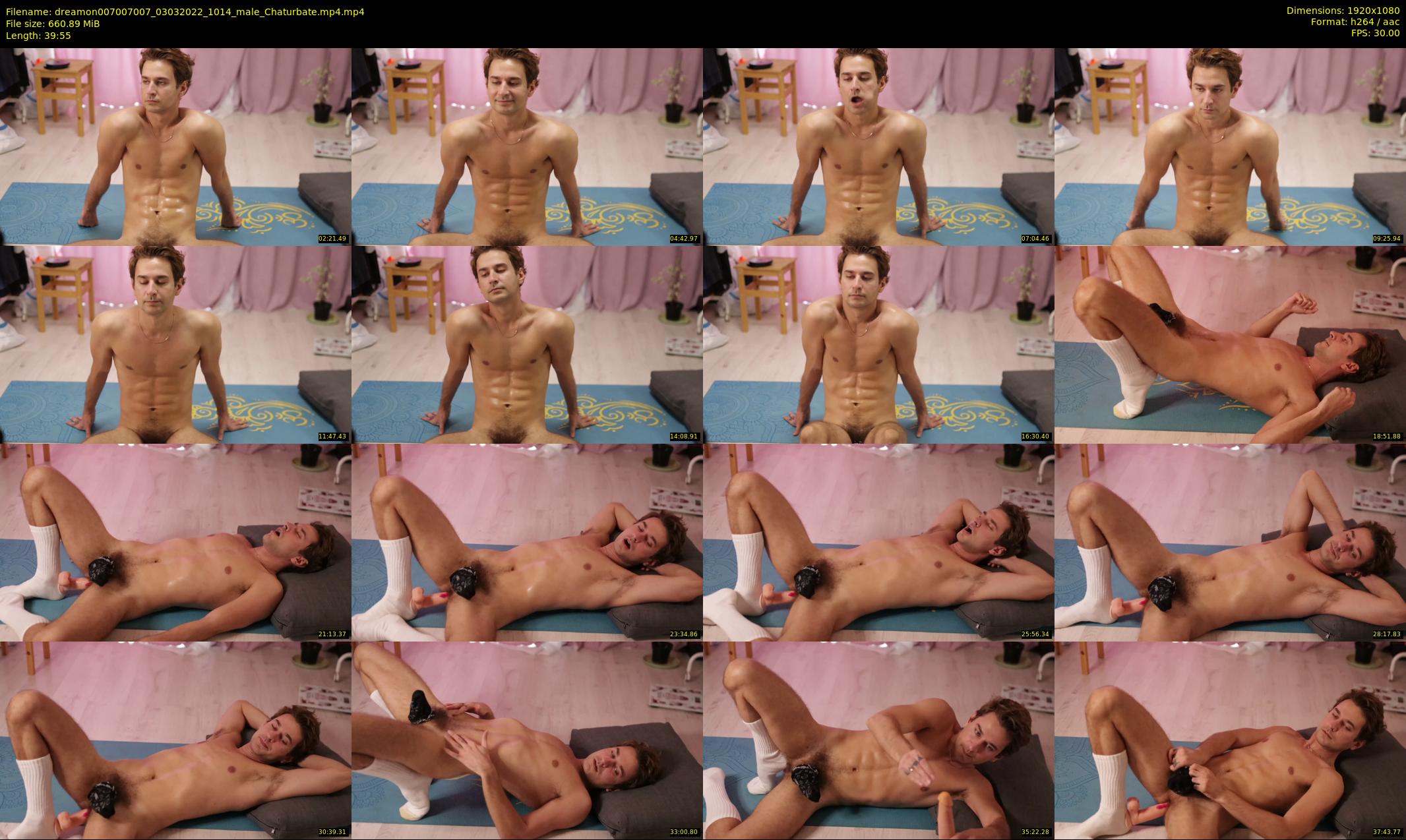 dreamon007007007 — 40 minute Chaturbate male cam show recording, 1080p, Mar 3, 2022