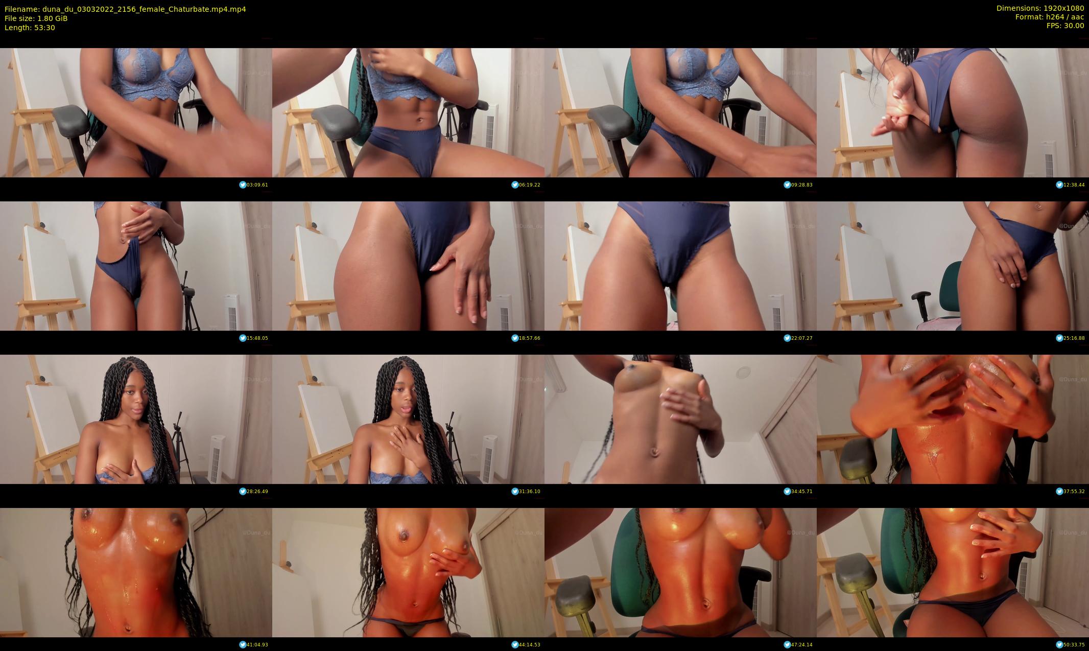 duna_du — 54 minute Chaturbate female cam show recording, 1080p, Mar 3, 2022