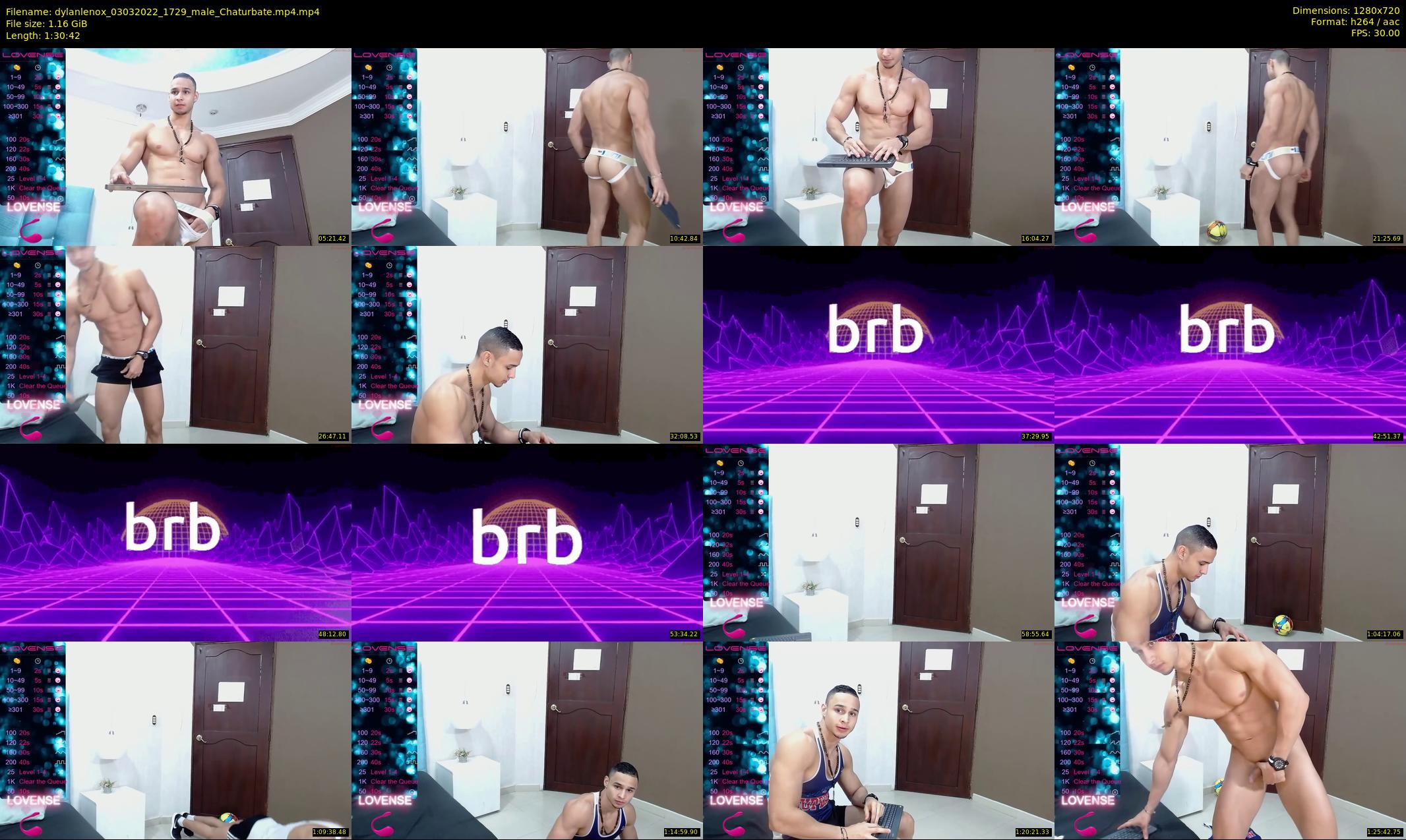 dylanlenox — 91 minute Chaturbate male cam show recording, 720p, Mar 3, 2022