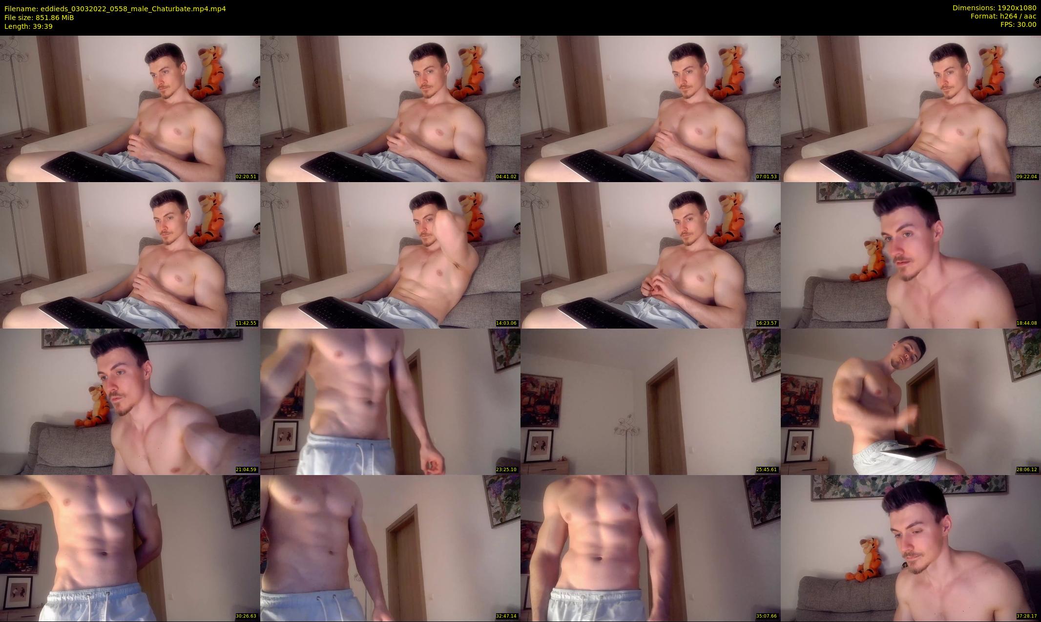eddieds — 40 minute Chaturbate male cam show recording, 1080p, Mar 3, 2022