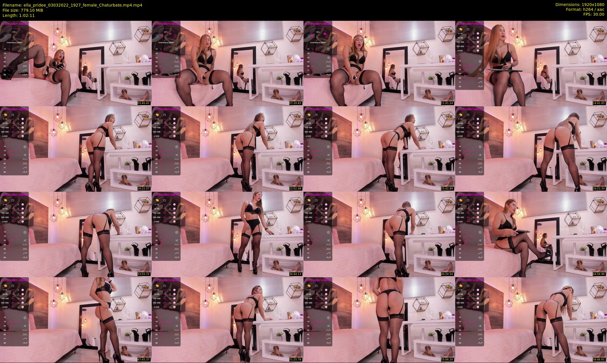 ella_pridee — 63 minute Chaturbate female cam show recording, 1080p, Mar 3, 2022