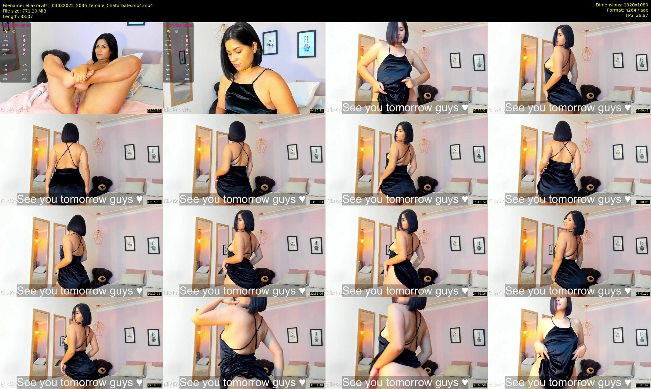 ellakravitz_ — 39 minute Chaturbate female cam show recording, 1080p, Mar 3, 2022