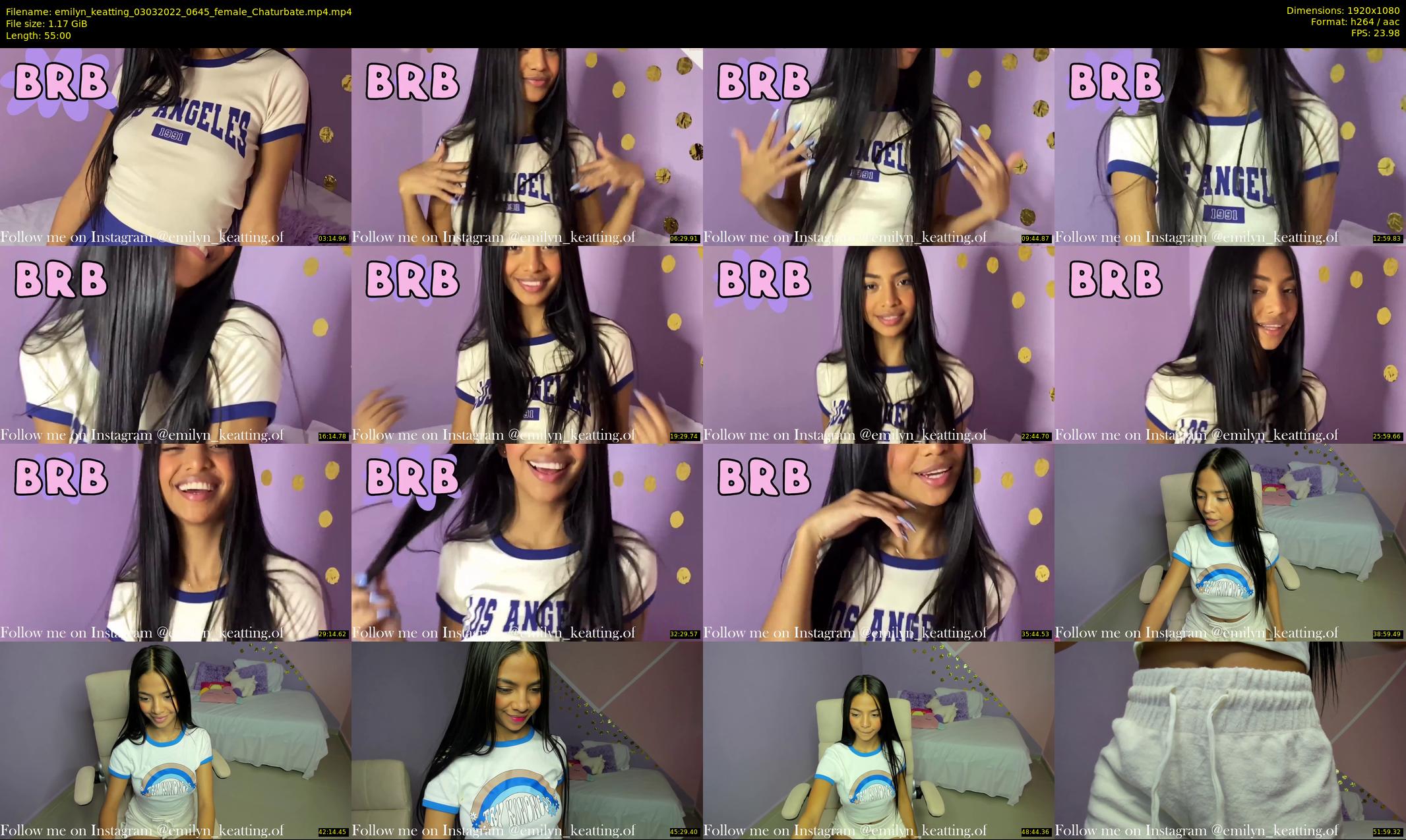 emilyn_keatting — 55 minute Chaturbate female cam show recording, 1080p, Mar 3, 2022