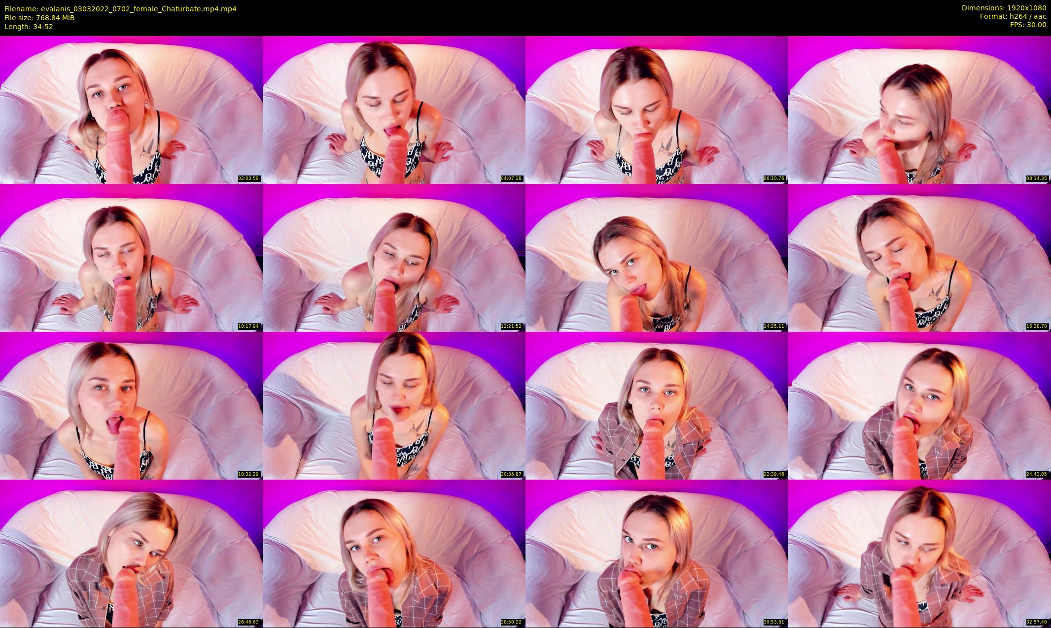 evalanis — 35 minute Chaturbate couple cam show recording, 1080p, Mar 3, 2022