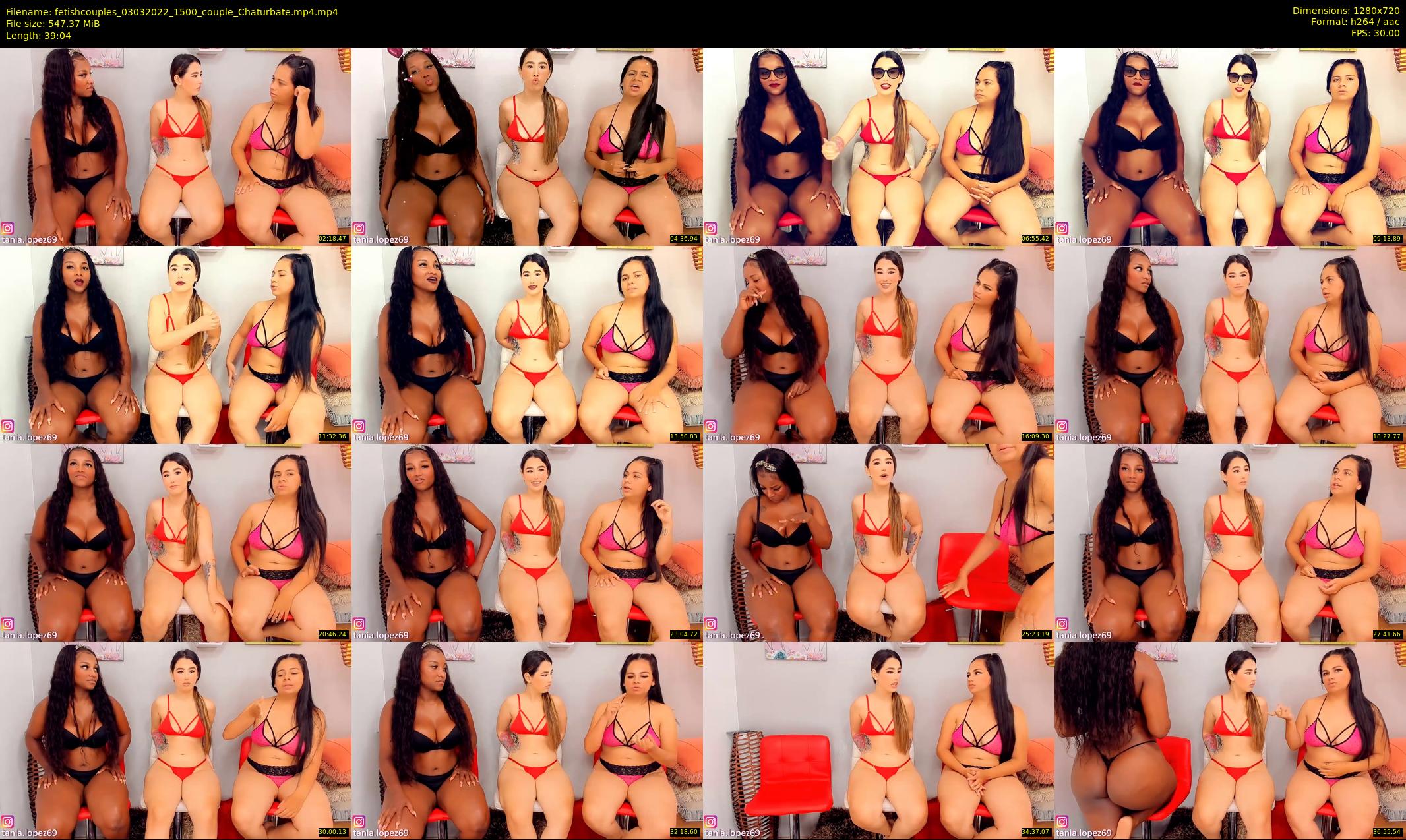 fetishcouples — 40 minute Chaturbate couple cam show recording, 720p, Mar 3, 2022