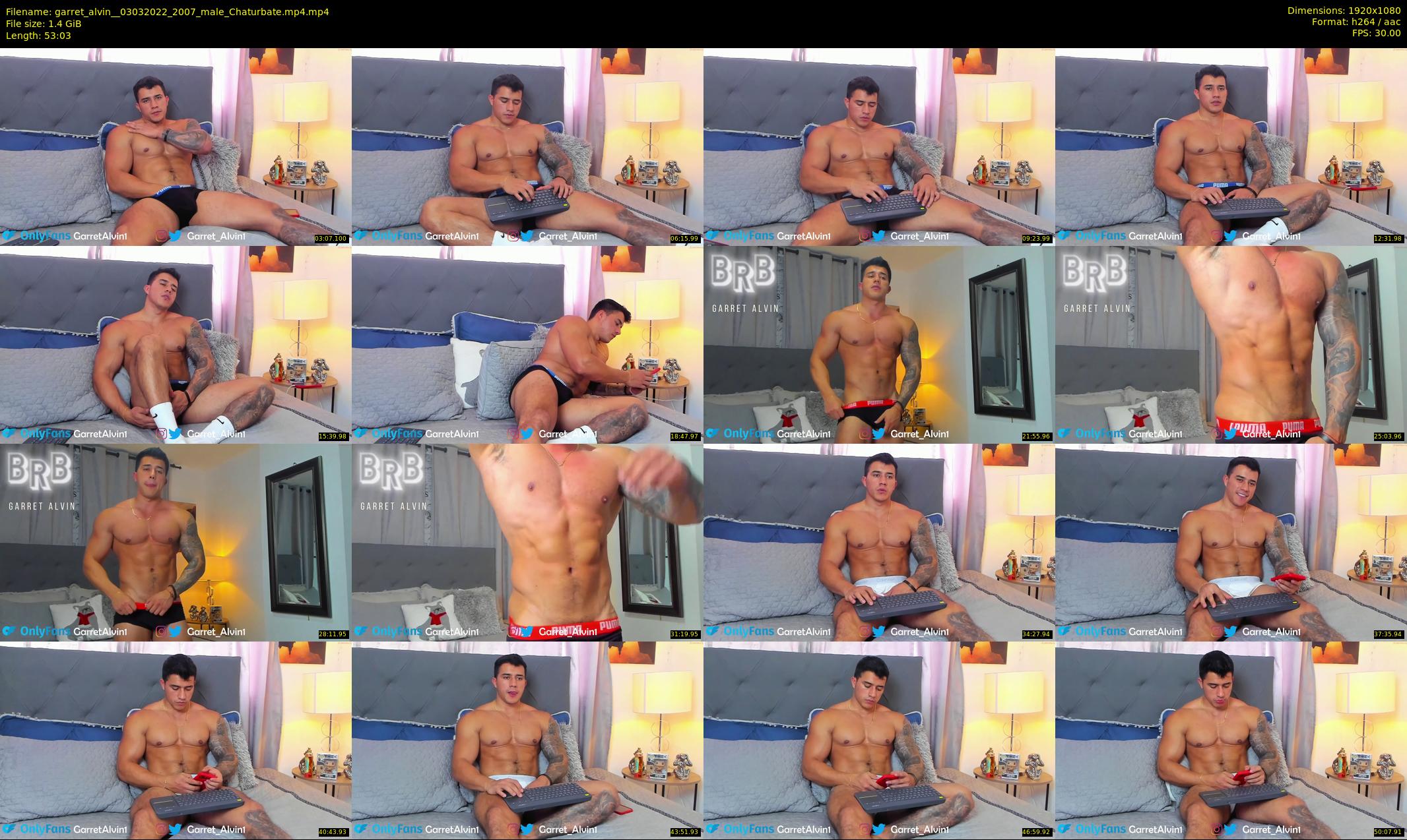 garret_alvin_ — 54 minute Chaturbate male cam show recording, 1080p, Mar 3, 2022