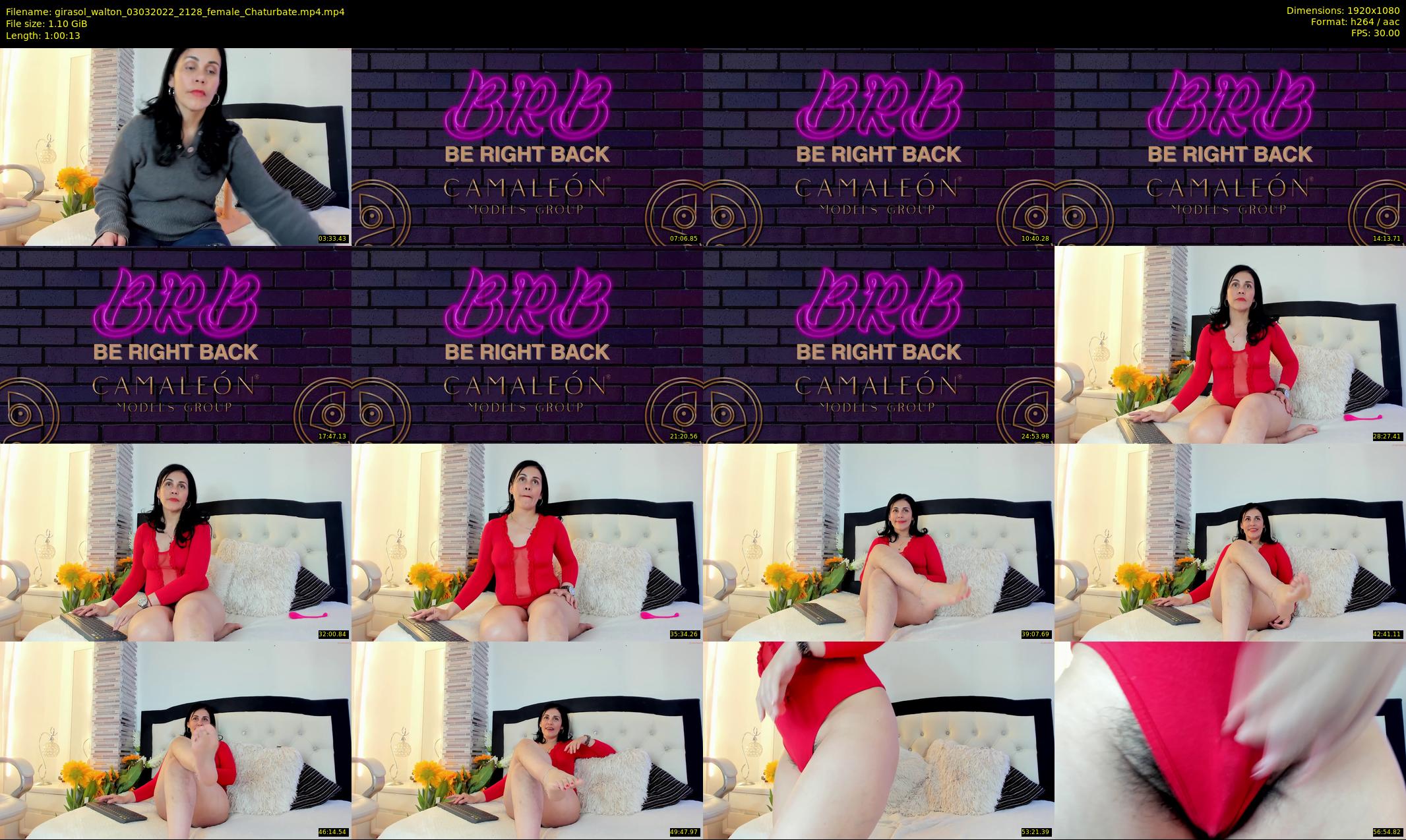 girasol_walton — 61 minute Chaturbate female cam show recording, 1080p, Mar 3, 2022