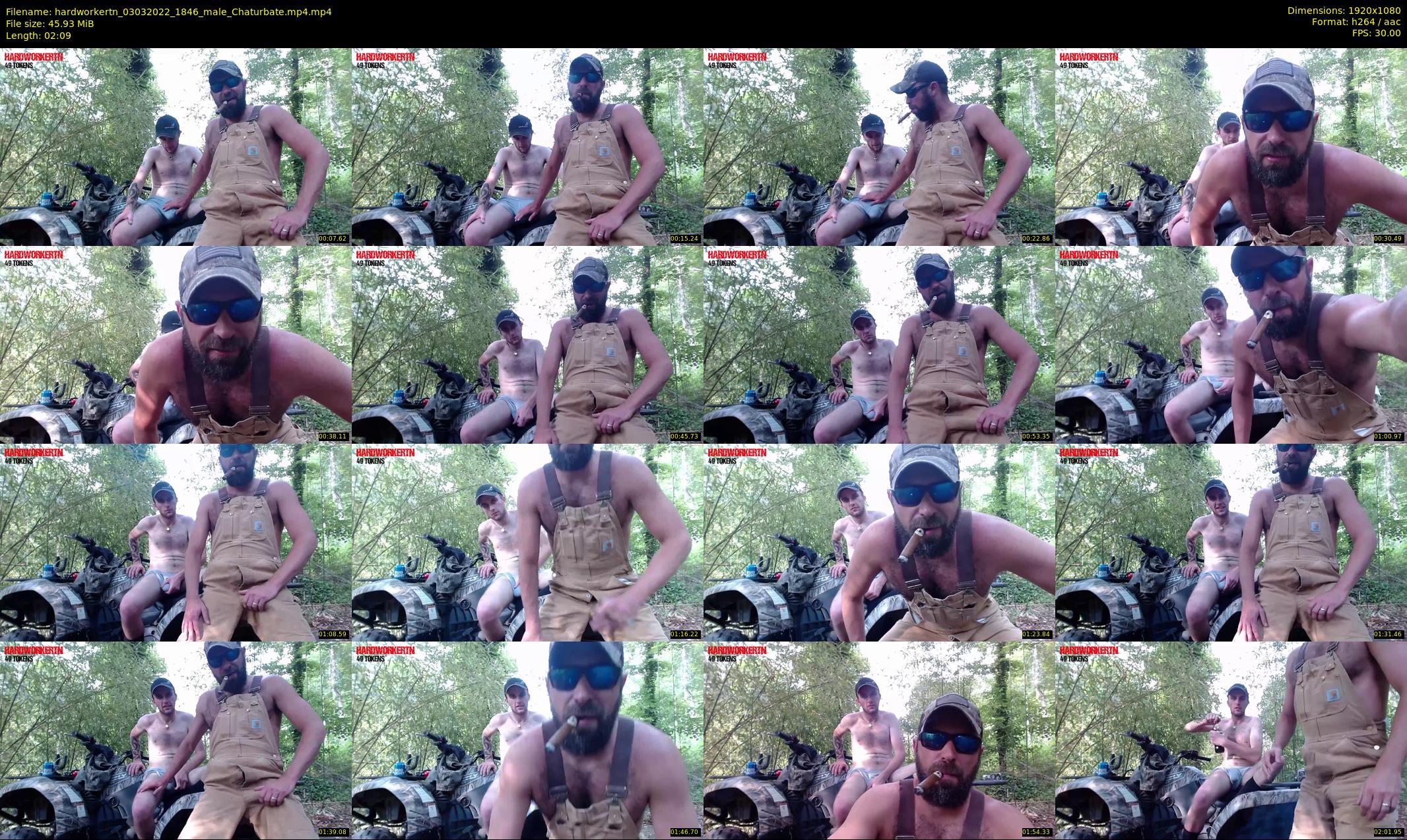 hardworkertn — 3 minute Chaturbate male cam show recording, 1080p, Mar 3, 2022