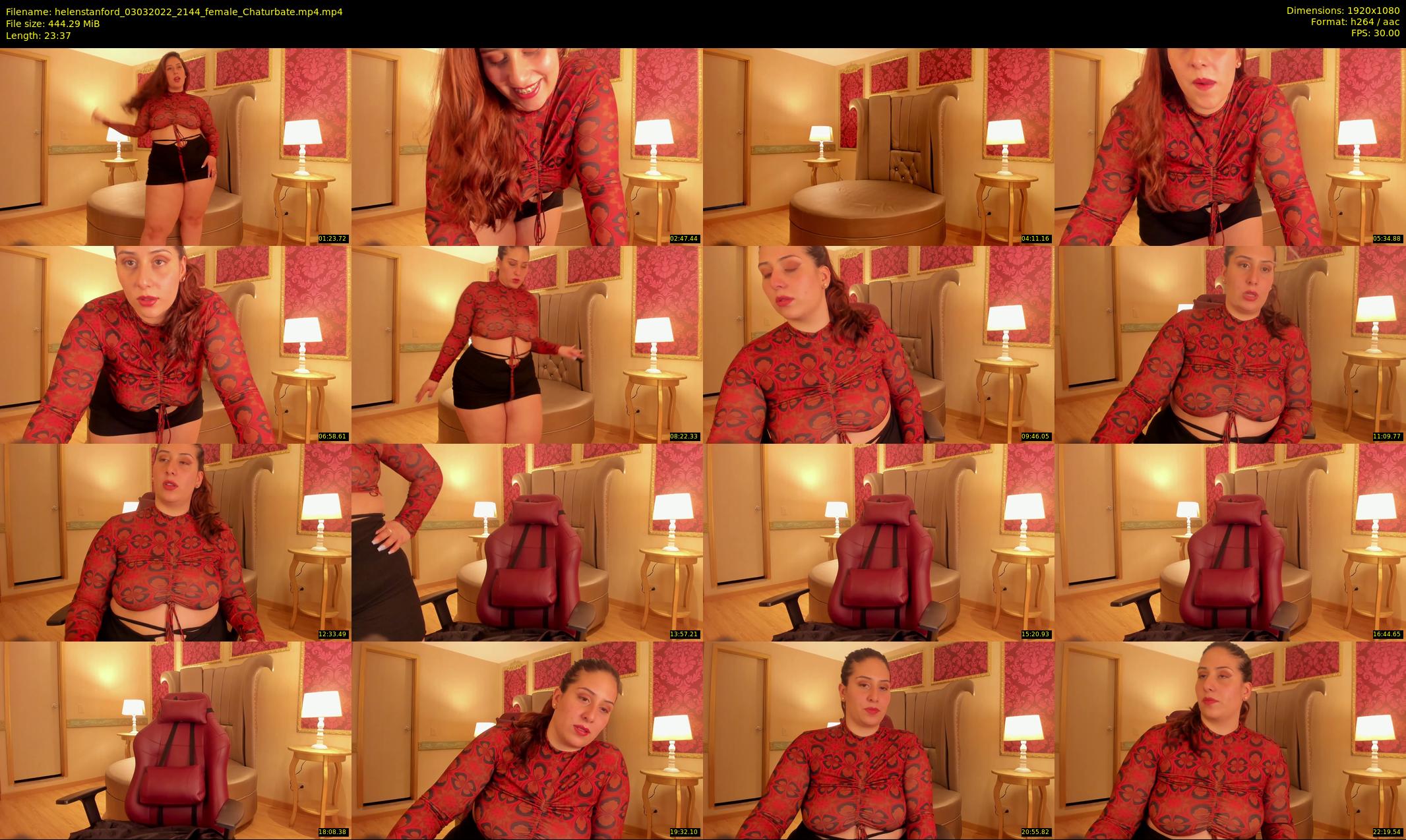 helenstanford — 24 minute Chaturbate female cam show recording, 1080p, Mar 3, 2022