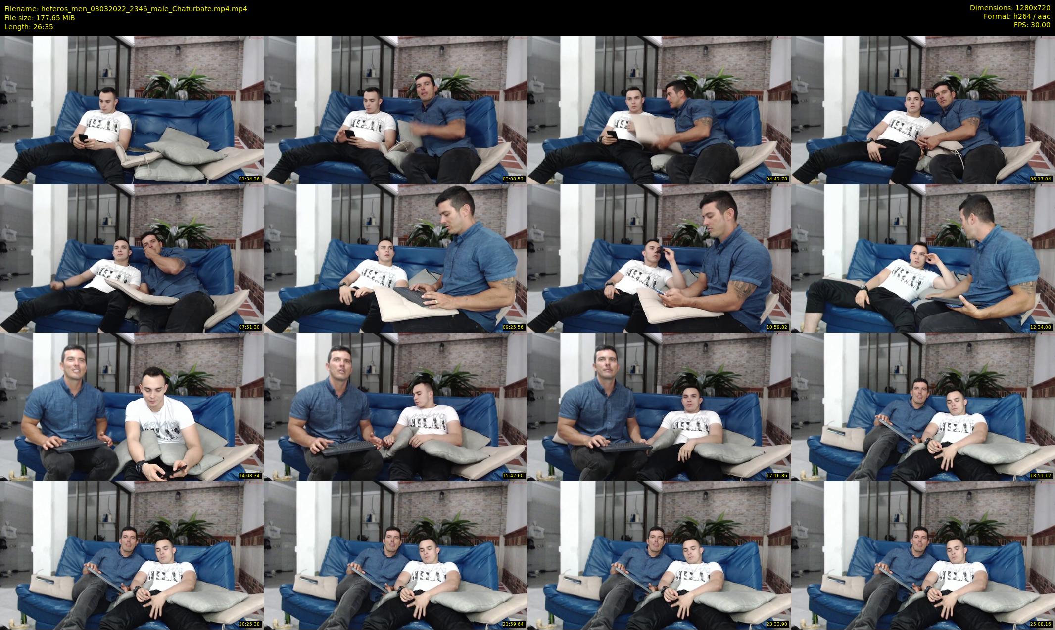 heteros_men — 27 minute Chaturbate male cam show recording, 720p, Mar 3, 2022