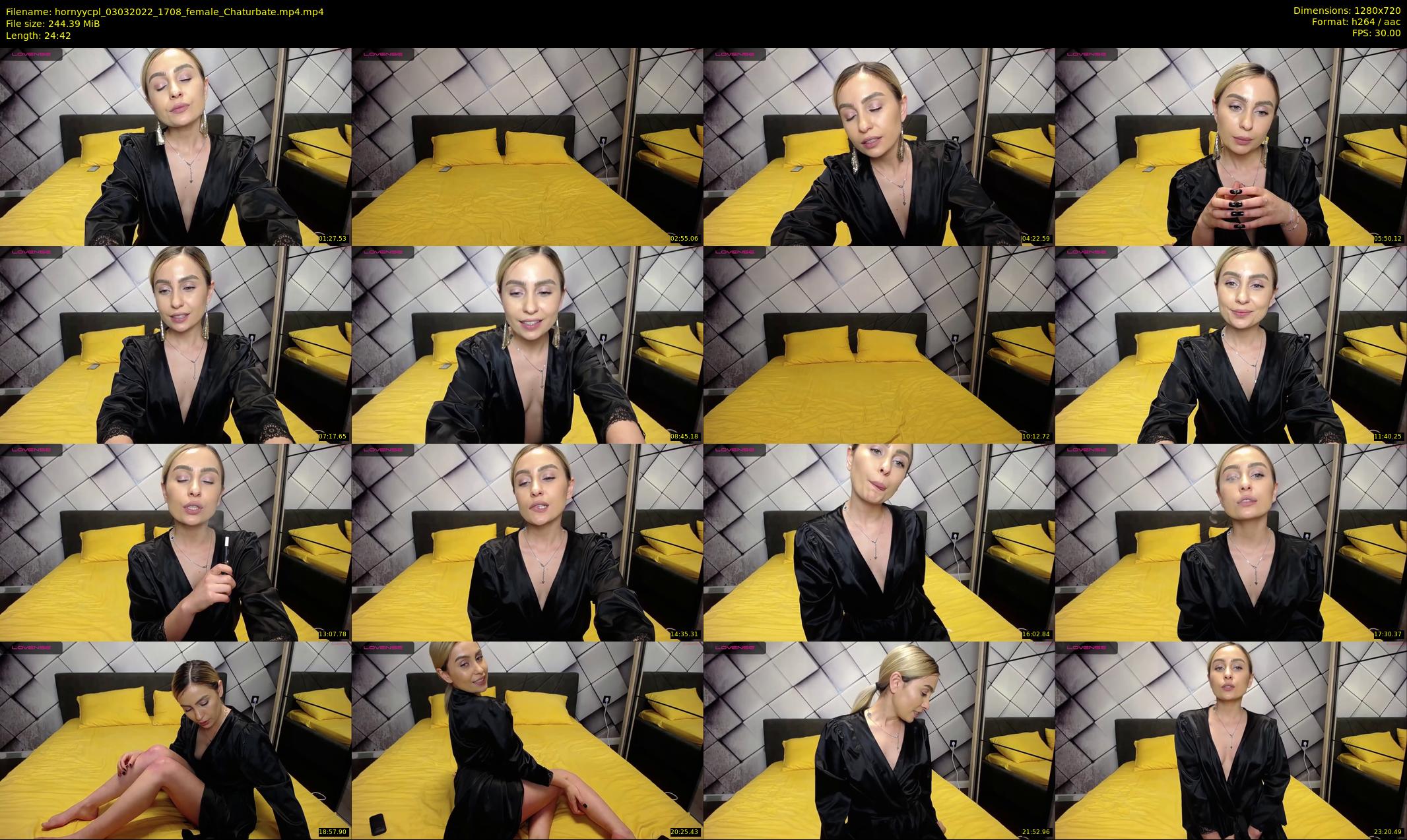 hornyycpl — 25 minute Chaturbate couple cam show recording, 720p, Mar 3, 2022