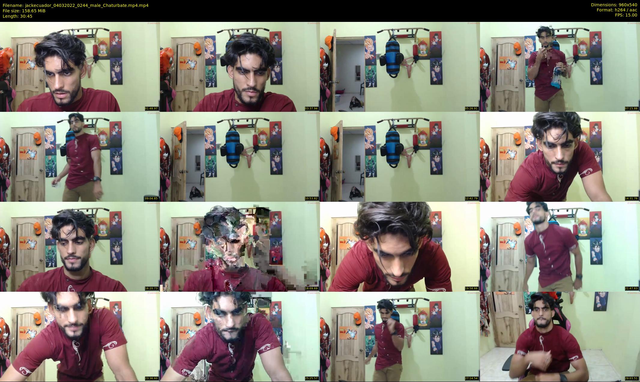 jackecuador — 31 minute Chaturbate male cam show recording, 480p, Mar 4, 2022