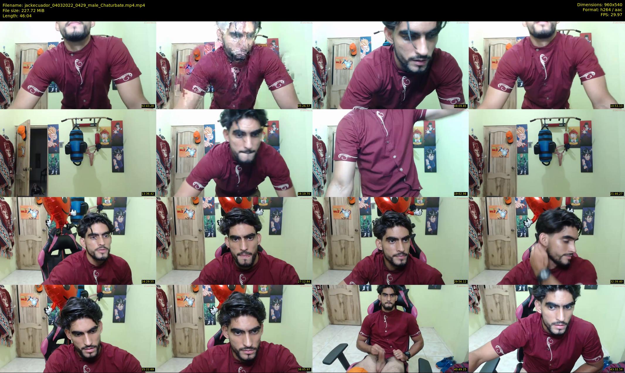 jackecuador — 47 minute Chaturbate male cam show recording, 480p, Mar 4, 2022
