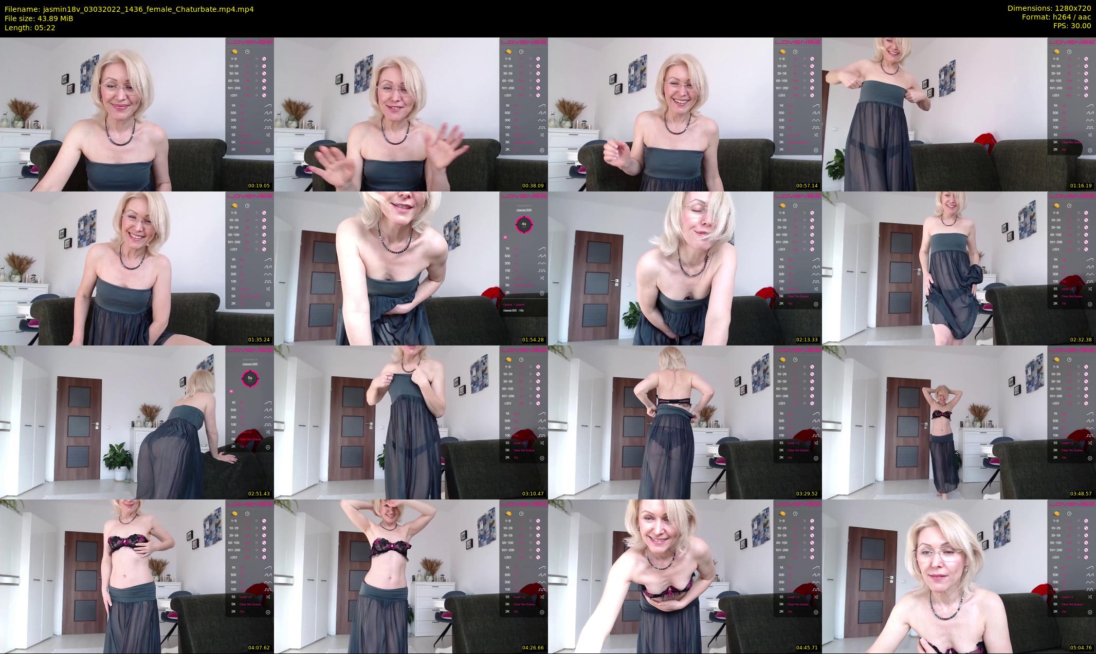 jasmin18v — 6 minute Chaturbate female cam show recording, 720p, Mar 3, 2022