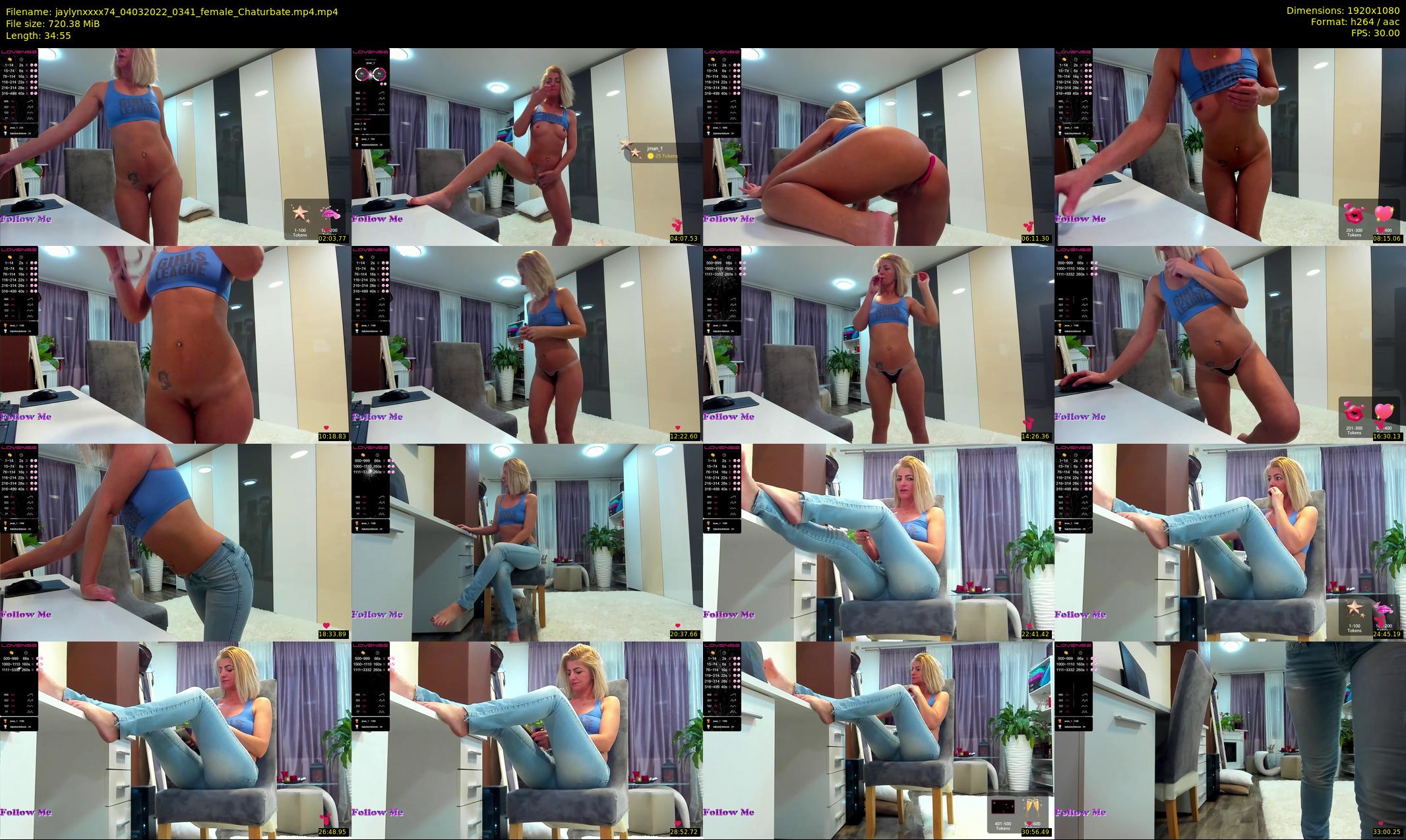 jaylynxxxx74 — 35 minute Chaturbate female cam show recording, 1080p, Mar 4, 2022