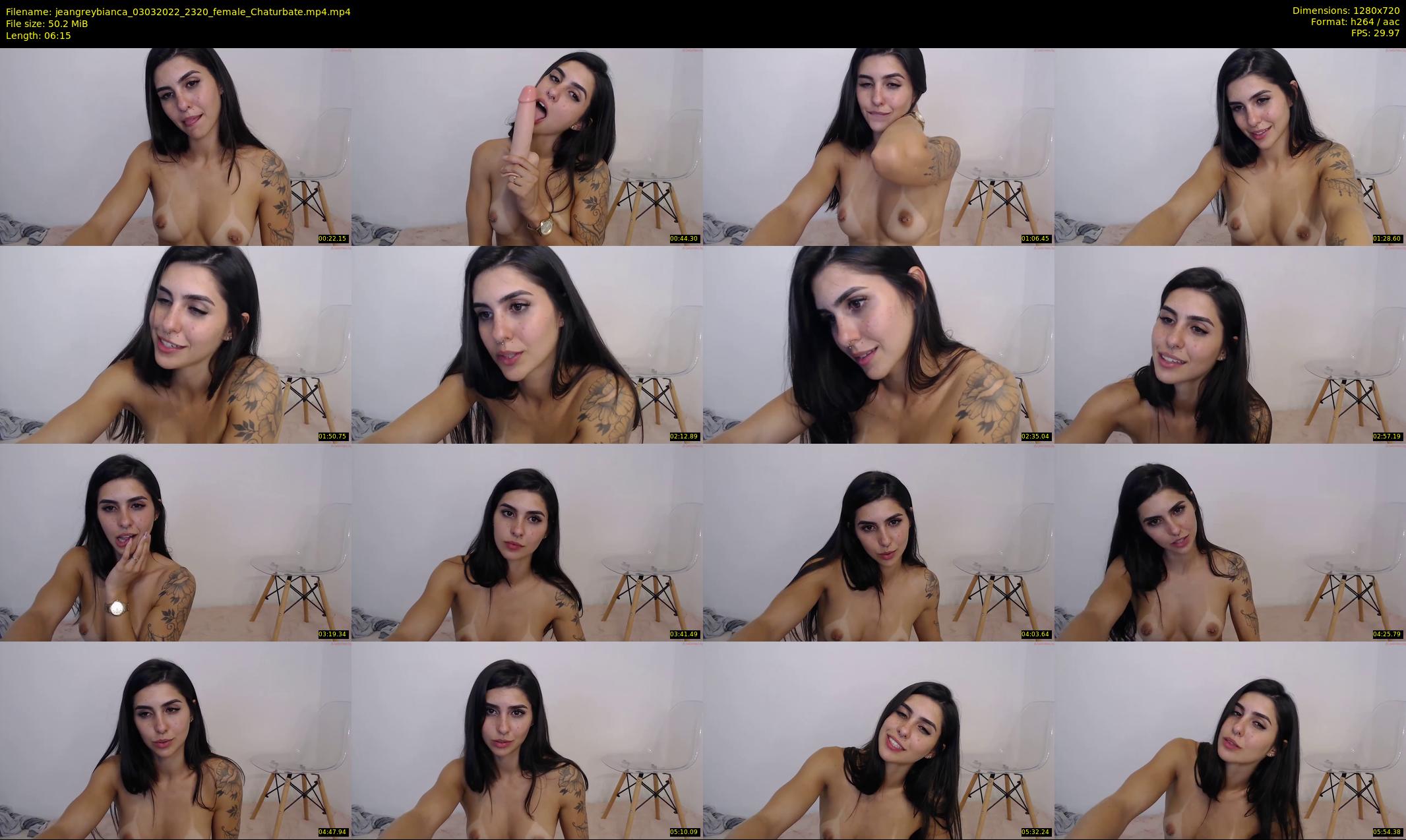 jeangreybianca — 7 minute Chaturbate female cam show recording, 720p, Mar 3, 2022