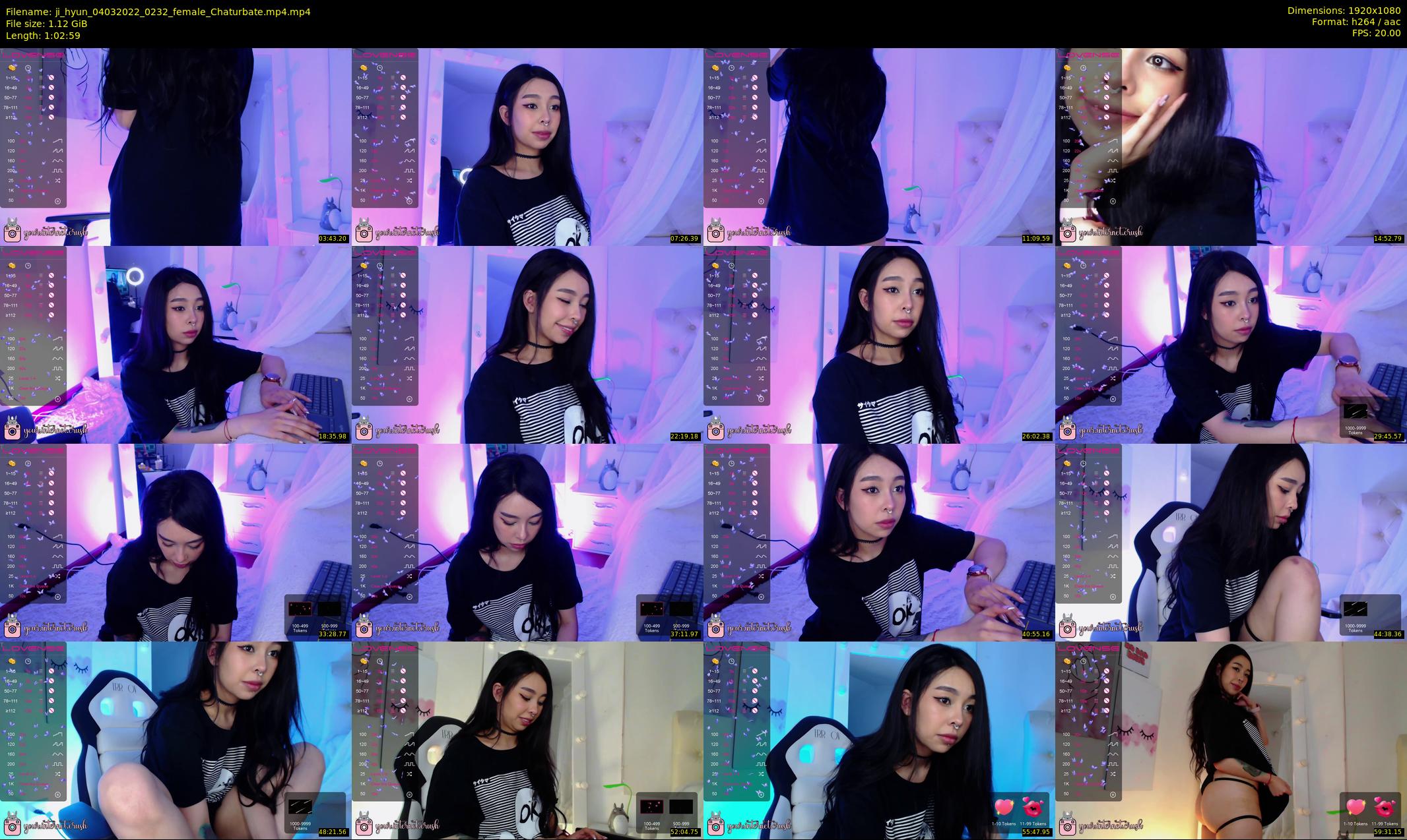ji_hyun — 63 minute Chaturbate female cam show recording, 1080p, Mar 4, 2022