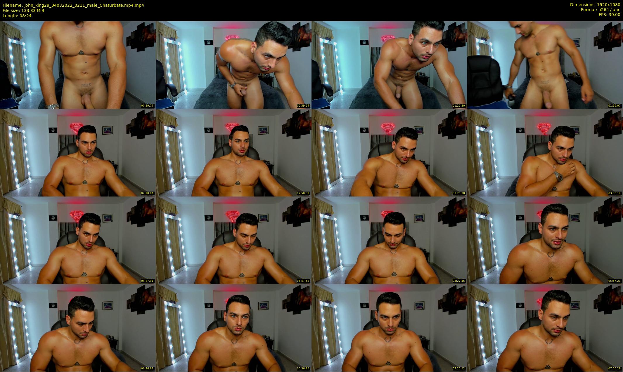 john_king29 — 9 minute Chaturbate male cam show recording, 1080p, Mar 4, 2022