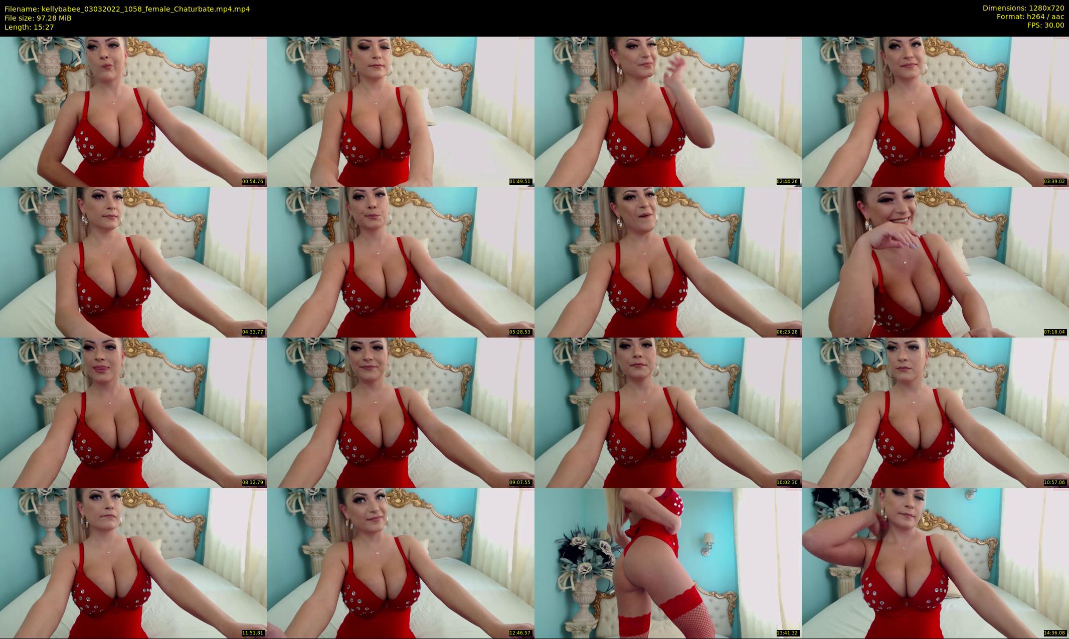 kellybabee — 16 minute Chaturbate female cam show recording, 720p, Mar 3, 2022
