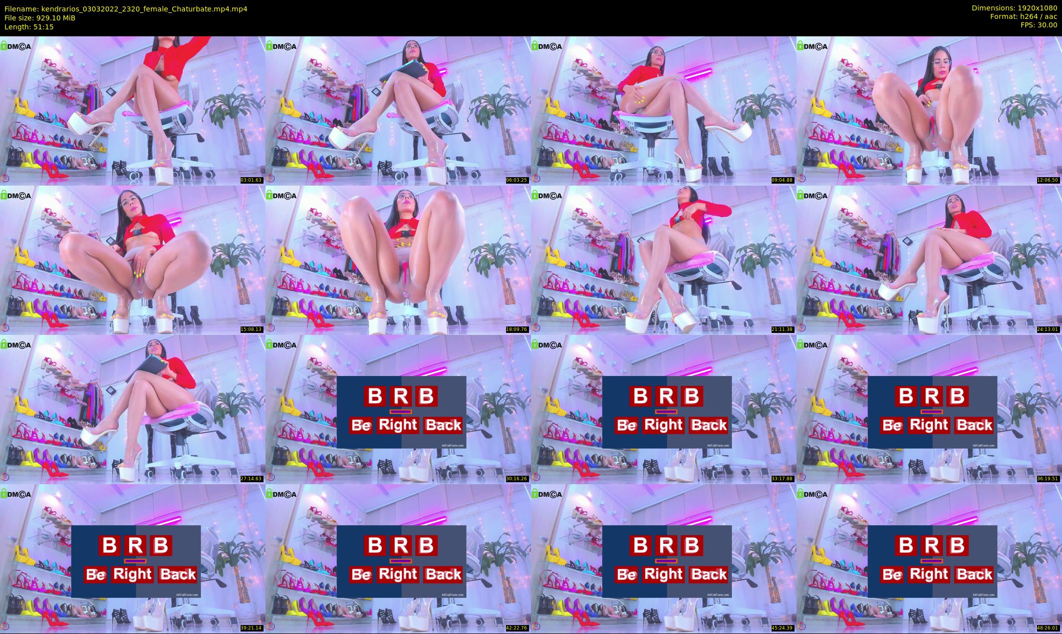 kendrarios — 52 minute Chaturbate female cam show recording, 1080p, Mar 3, 2022