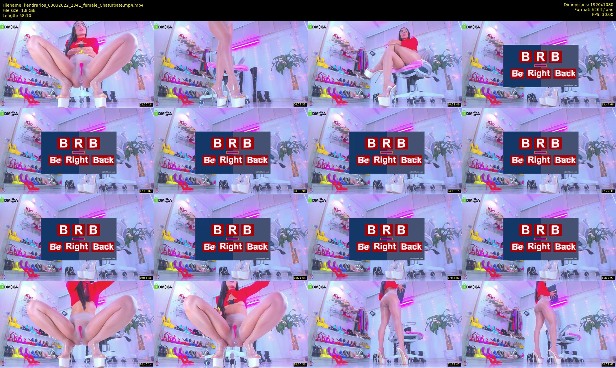 kendrarios — 59 minute Chaturbate female cam show recording, 1080p, Mar 3, 2022