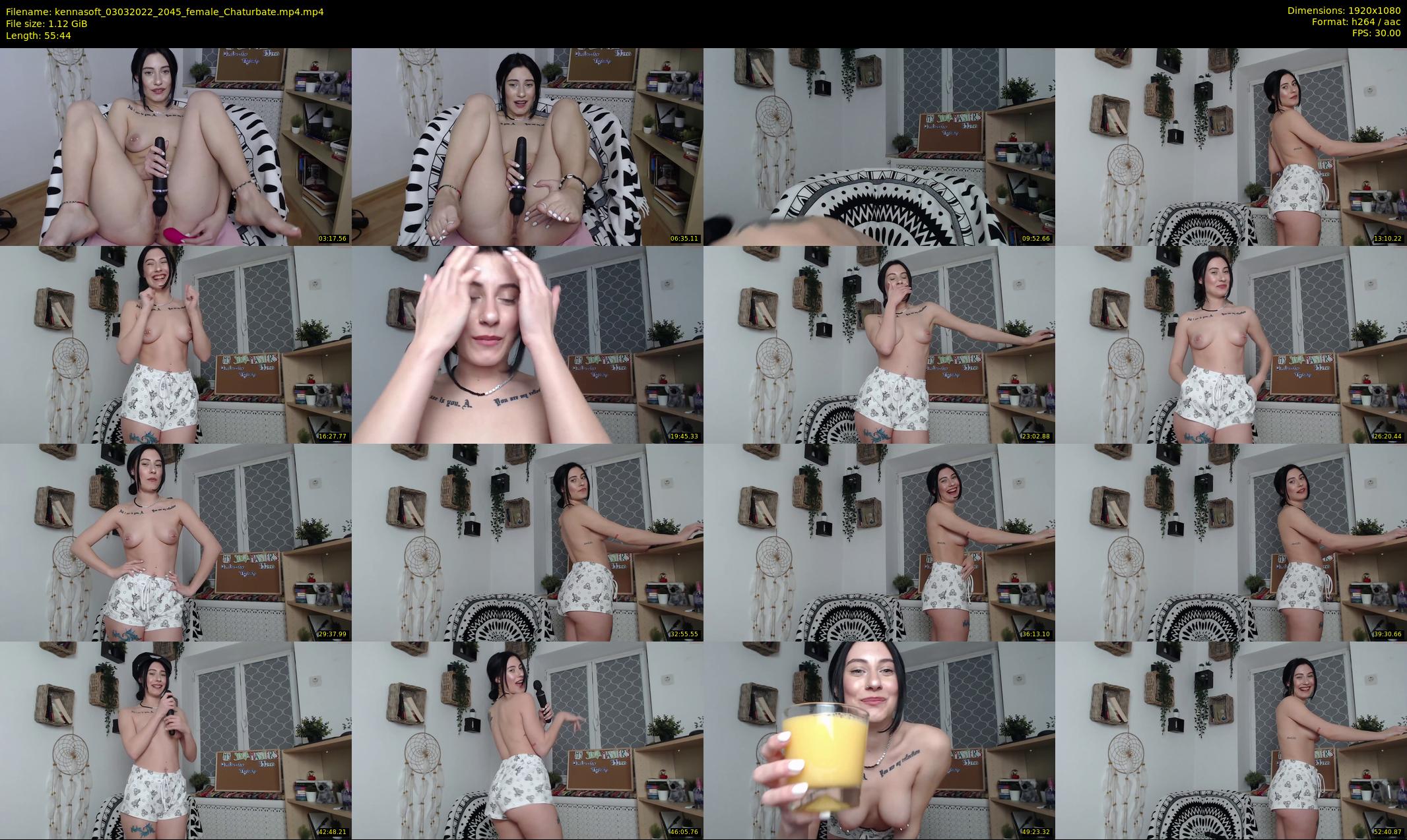 kennasoft — 56 minute Chaturbate female cam show recording, 1080p, Mar 3, 2022