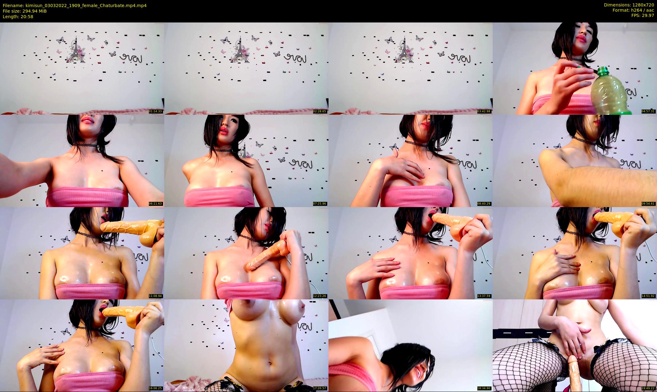 kimisun — 21 minute Chaturbate female cam show recording, 720p, Mar 3, 2022