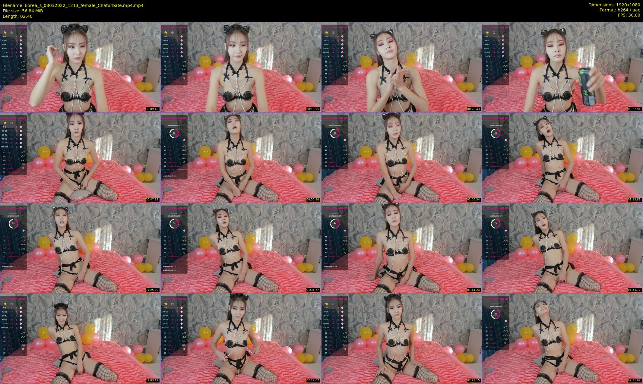 korea_s — 3 minute Chaturbate female cam show recording, 1080p, Mar 3, 2022