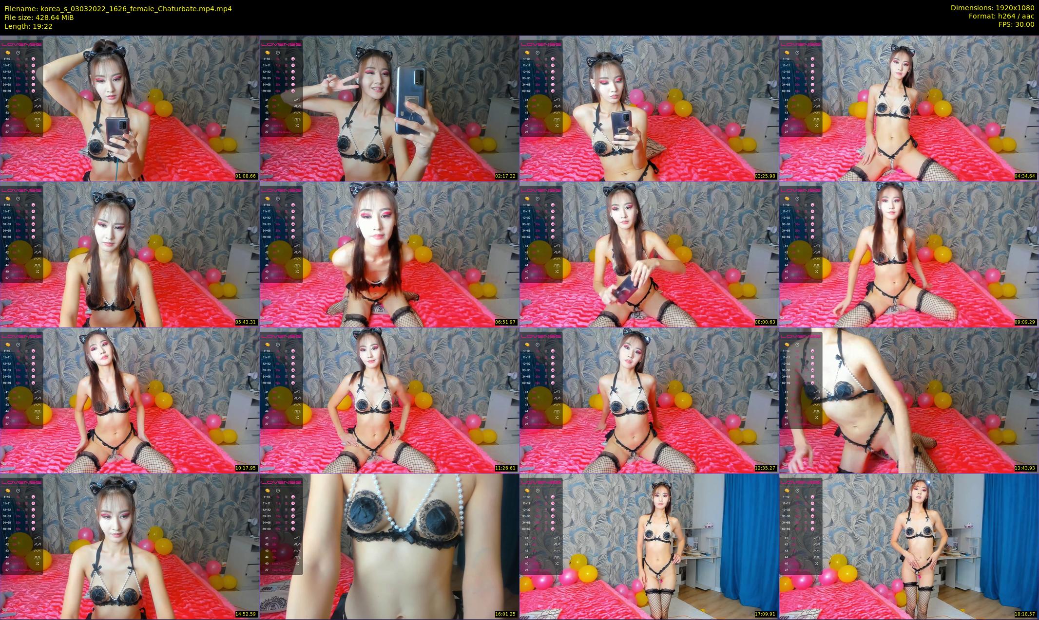 korea_s — 20 minute Chaturbate female cam show recording, 1080p, Mar 3, 2022